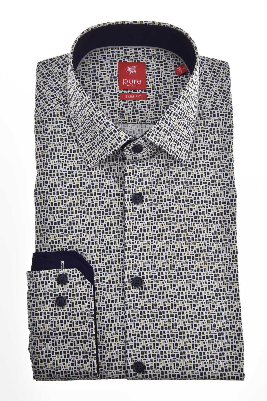 PURE- City Hemd slim fit Langarm