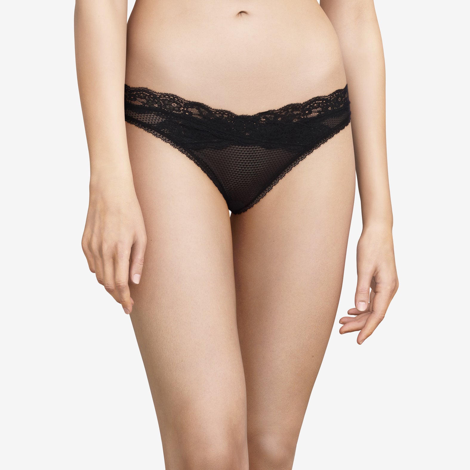 BROOKLYN Tanga (Schwarz)