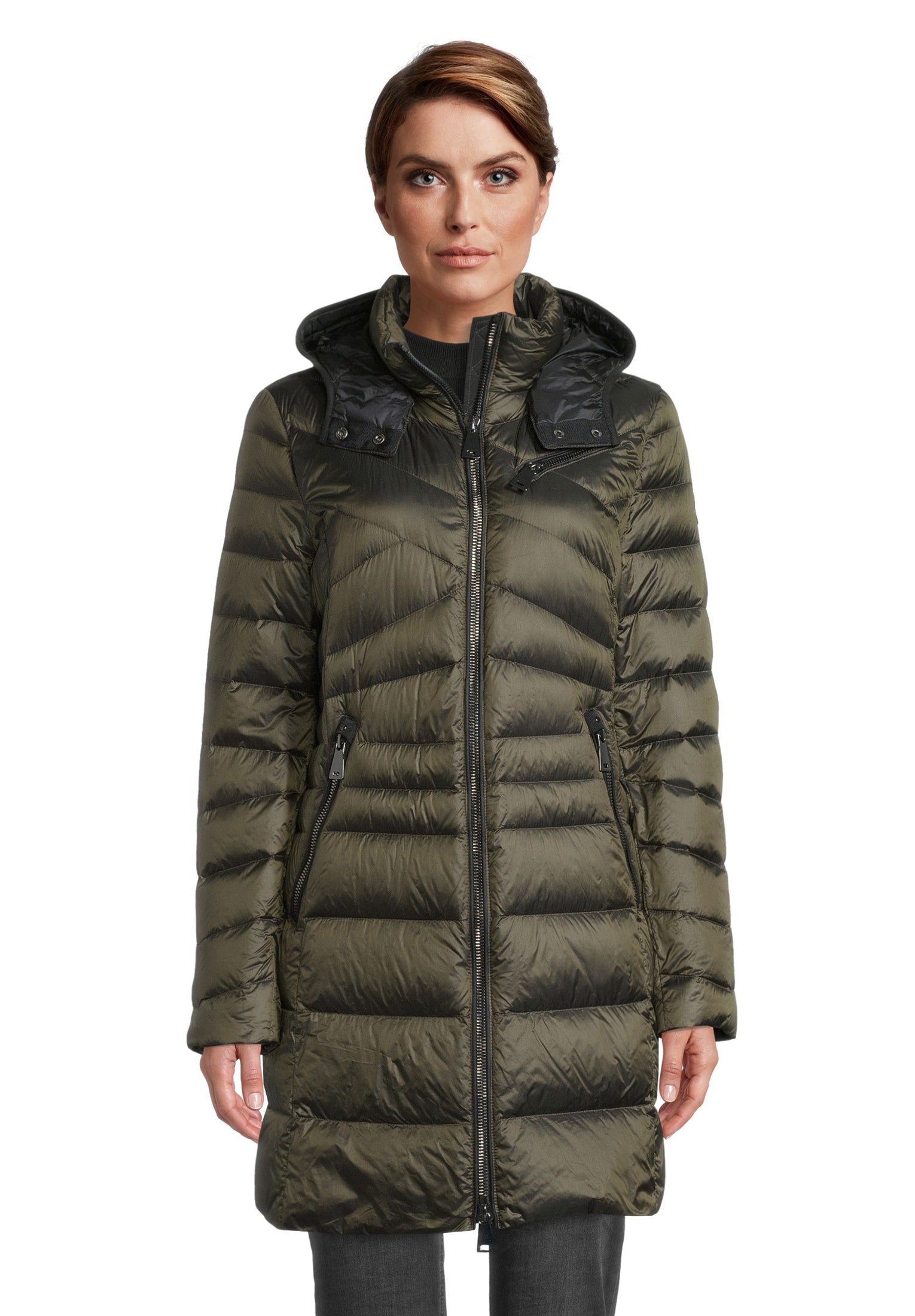 Steppmantel (Dark Khaki)