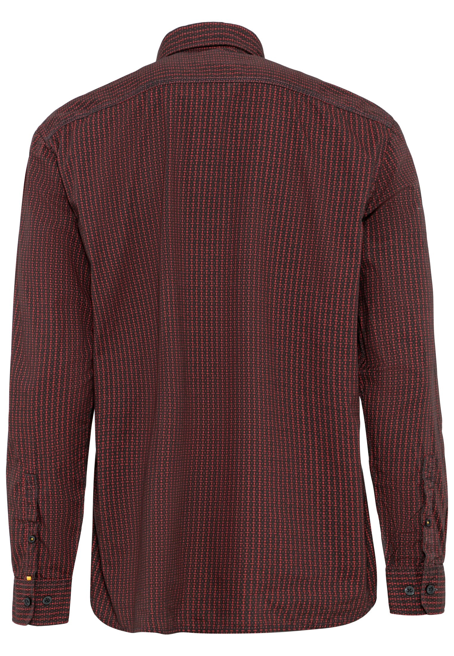 Langarmhemd aus reiner Baumwolle (Red)