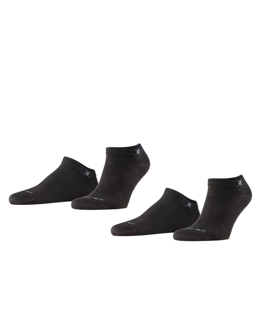 Sneakersocken Everyday 2-Pack (Black)