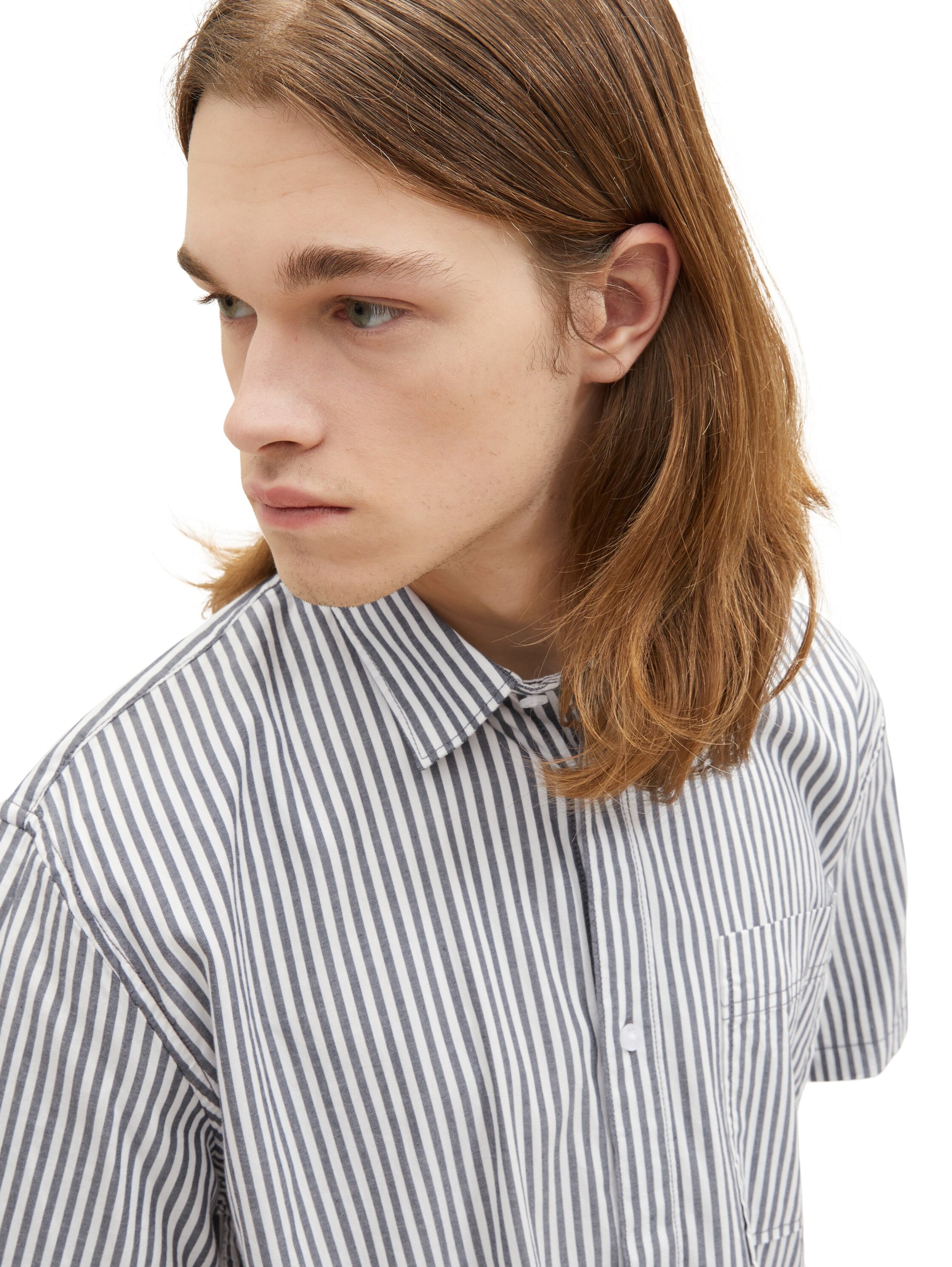 relaxed striped shirt – Modehaus Blum-Jundt