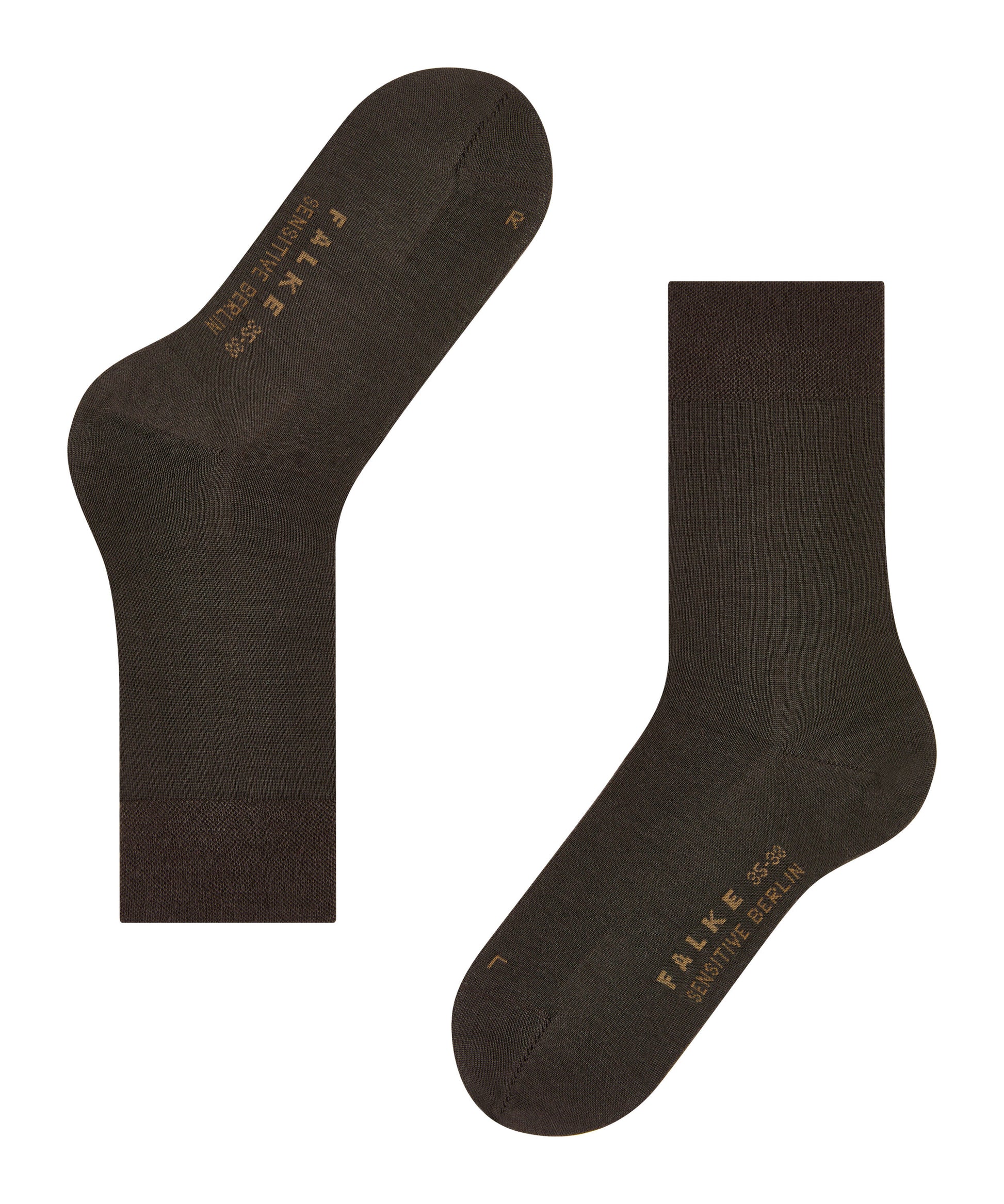Socken Sensitive Berlin (Dark Brown)