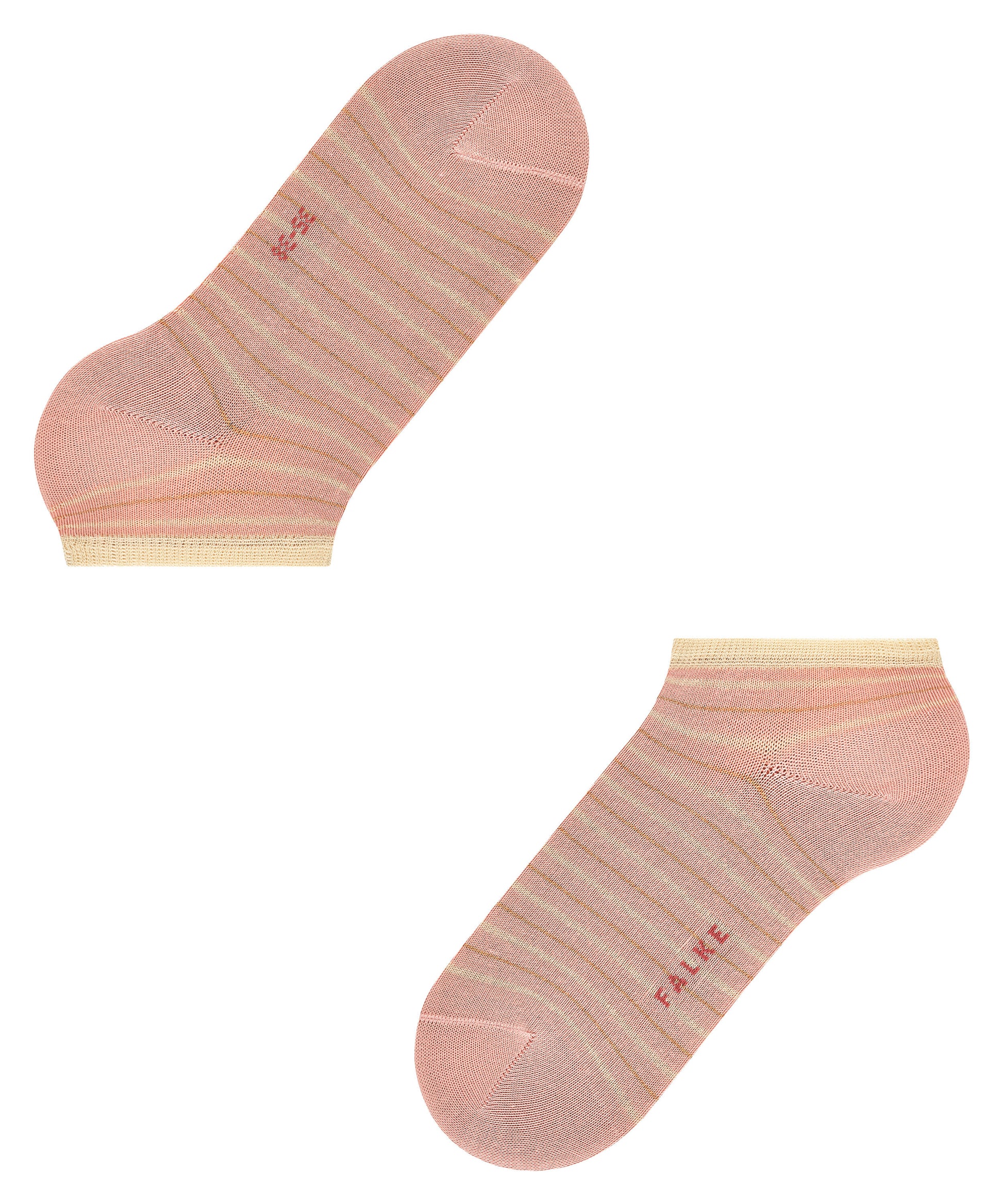 Sneakersocken Stripe Shimmer (Blossom)