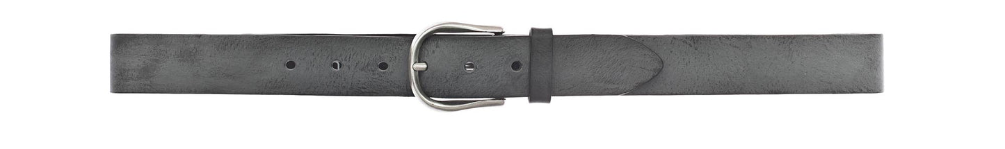 35 mm Vollledergürtel (Schwarz)