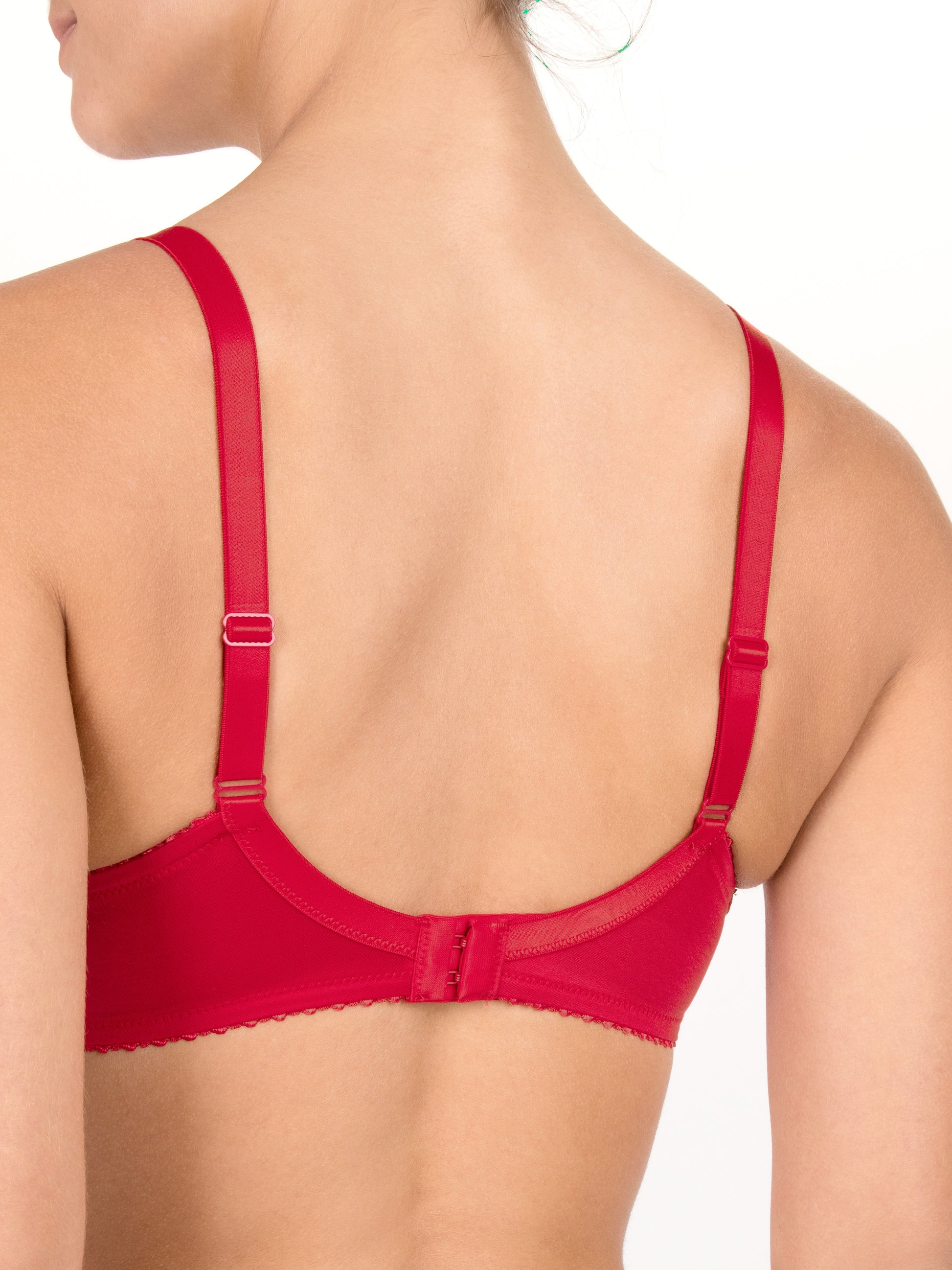 Provence Bügel-BH (Tango Red)
