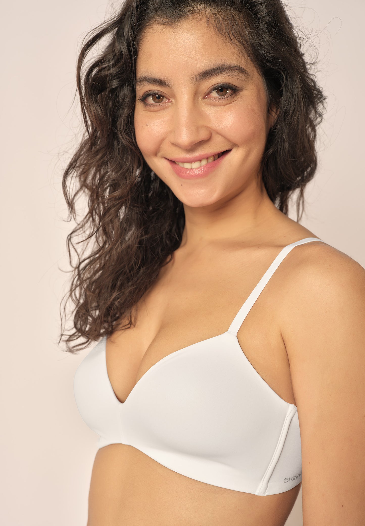 Skiny Damen Multi Schalen BH ohne Bügel Micro Essentials (White)