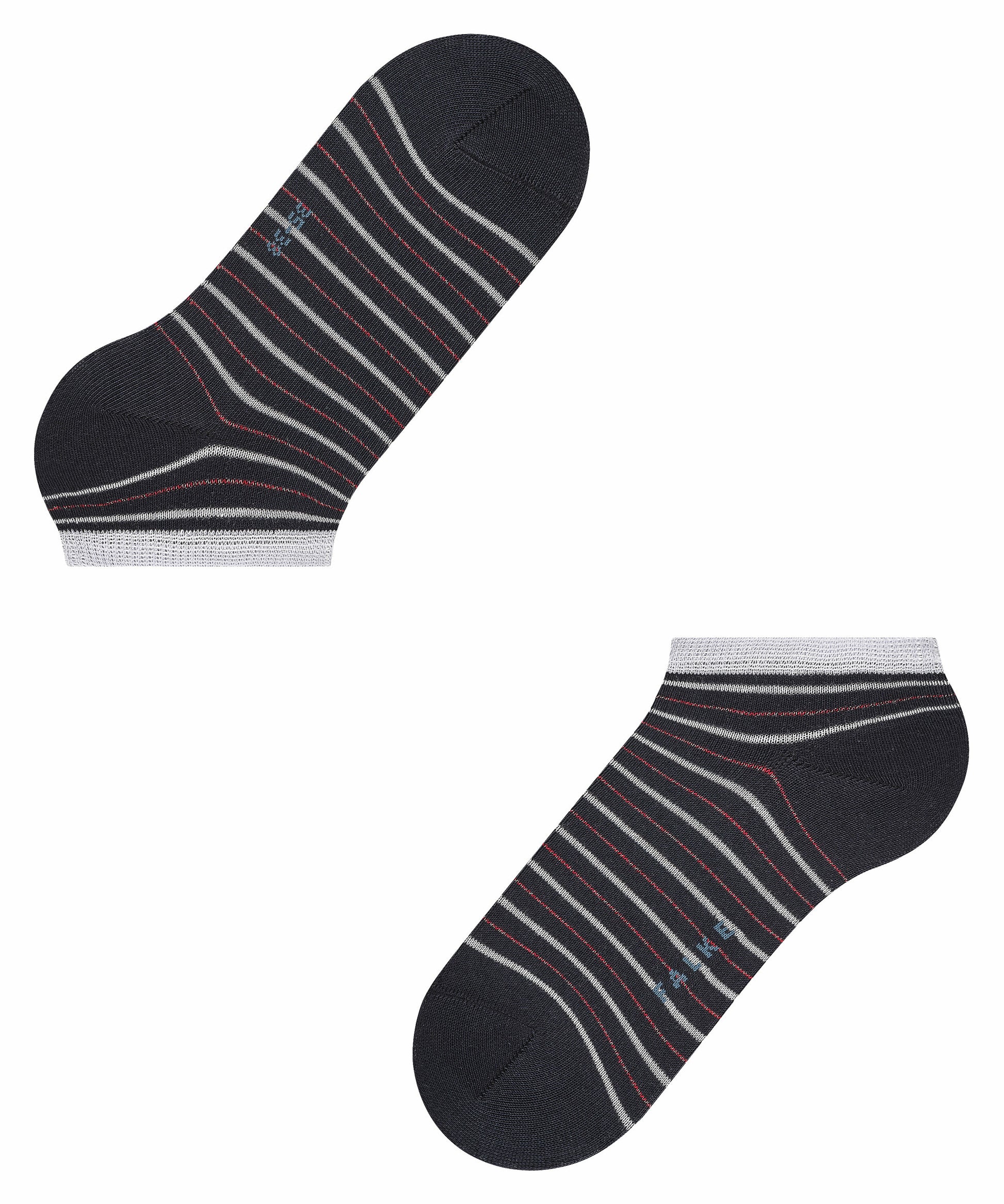 Sneakersocken Stripe Shimmer (Dark Navy)
