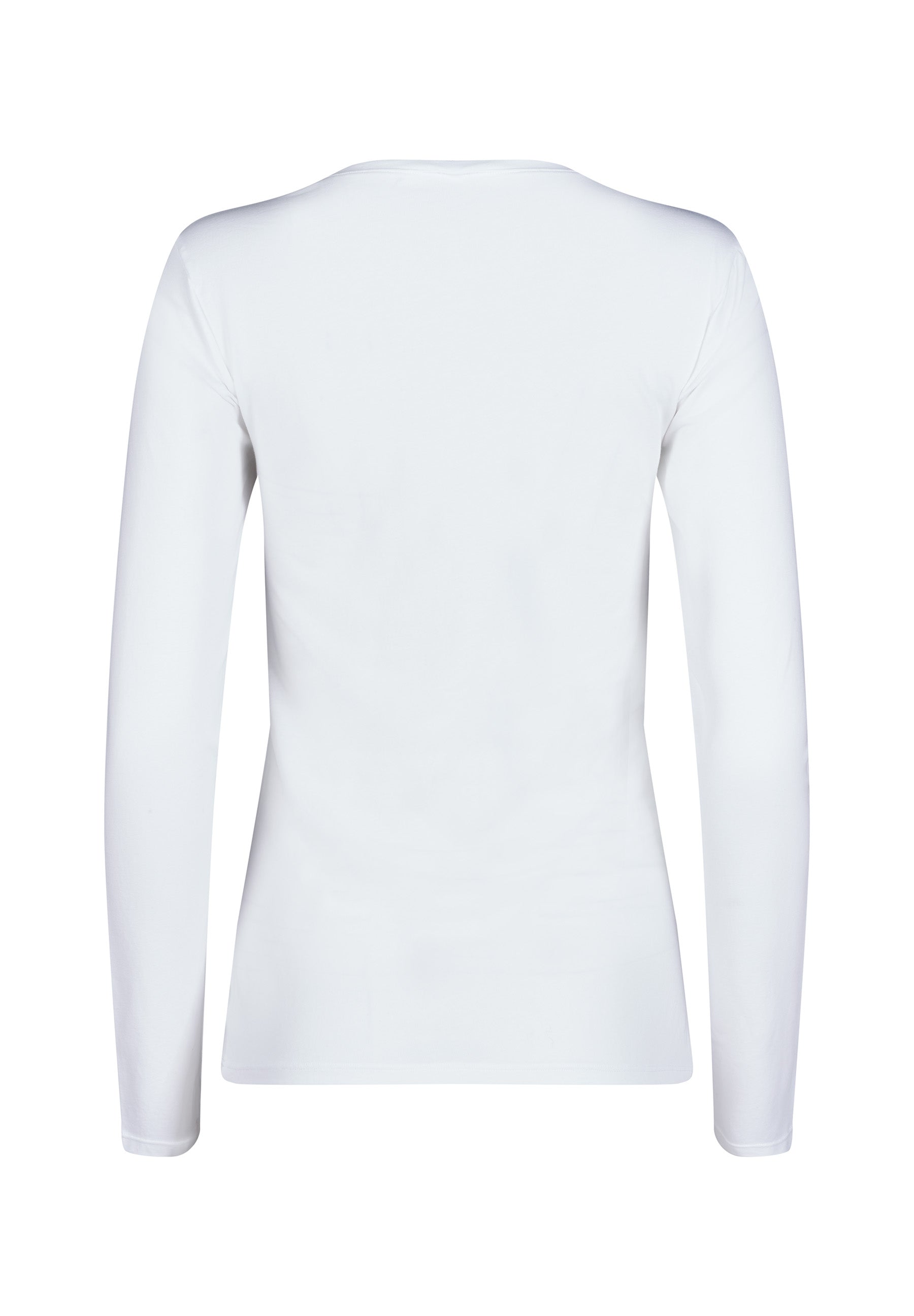 Skiny Damen Shirt langarm Cotton Essentials (White)