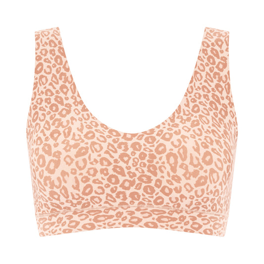 SOFTSTRETCH Bustier mit Soft Cups (0qr Leo Neutral)