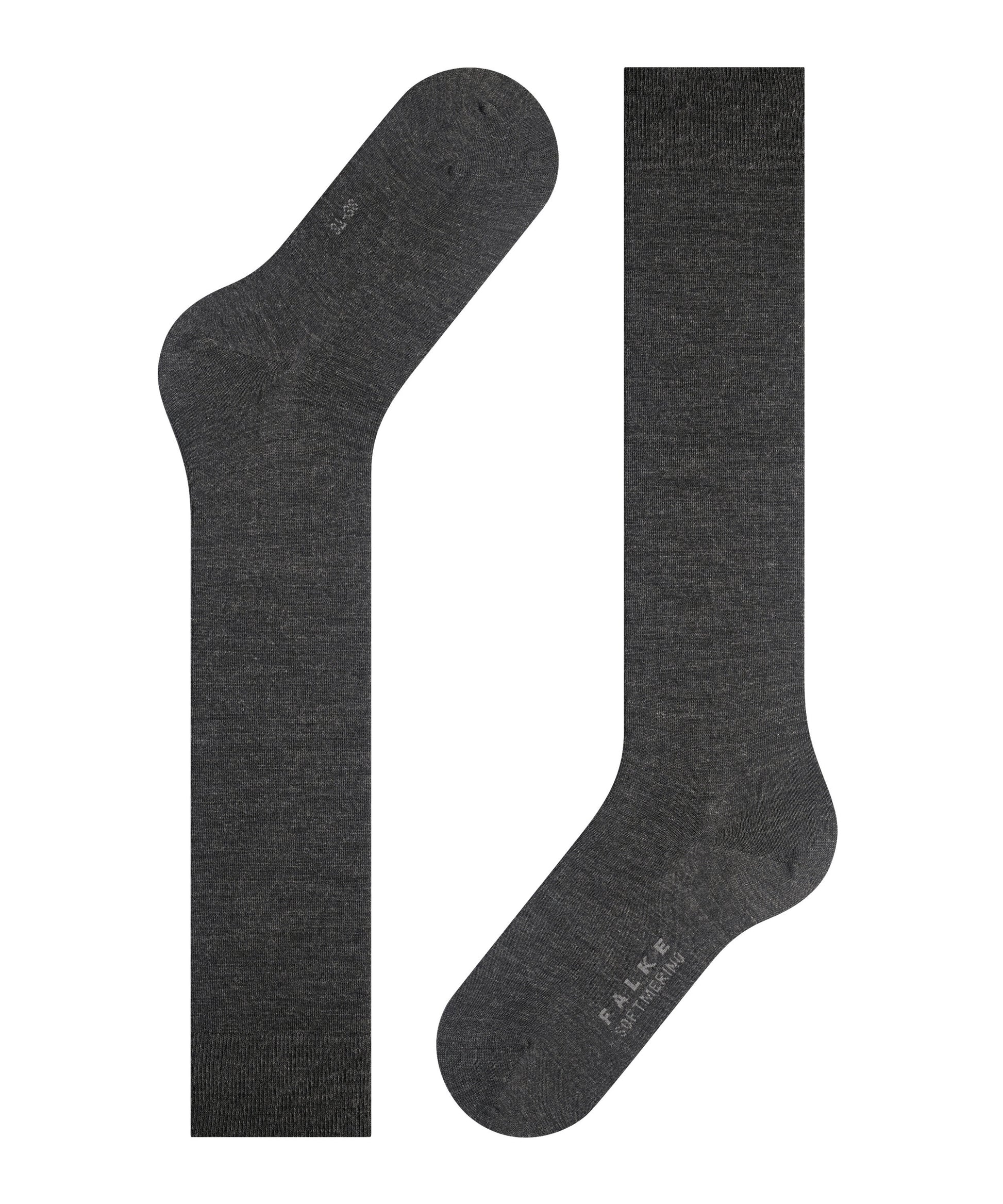 Kniestrümpfe Softmerino (Anthra.mel)