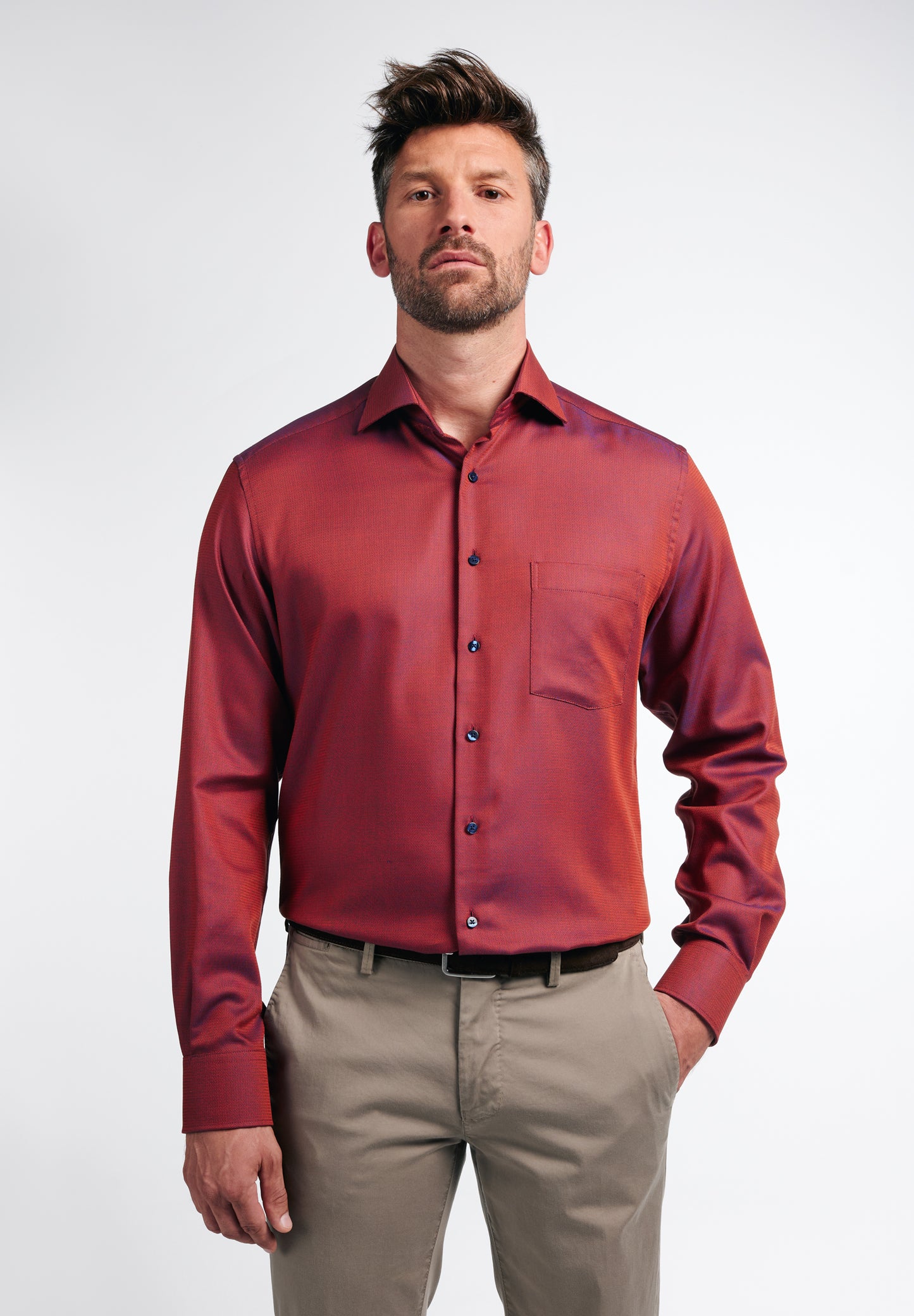 Eterna Langarm Hemd Modern Fit (Melba)