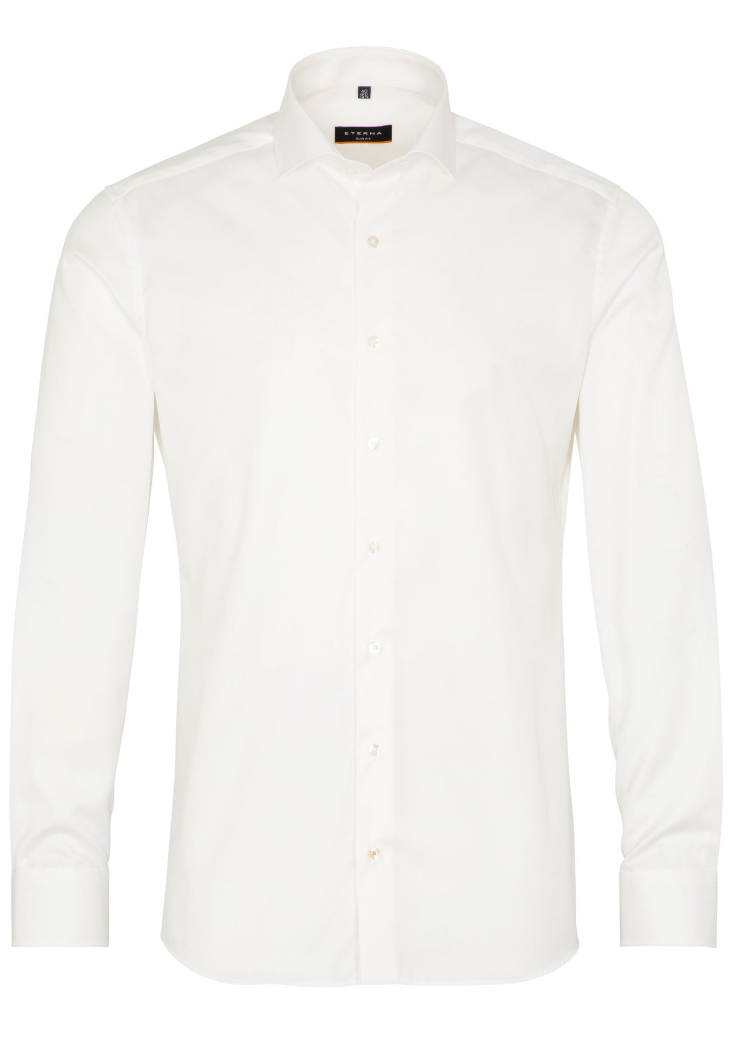 Eterna Langarm Hemd Slim Fit Cover Shirt Twill (Champagner)