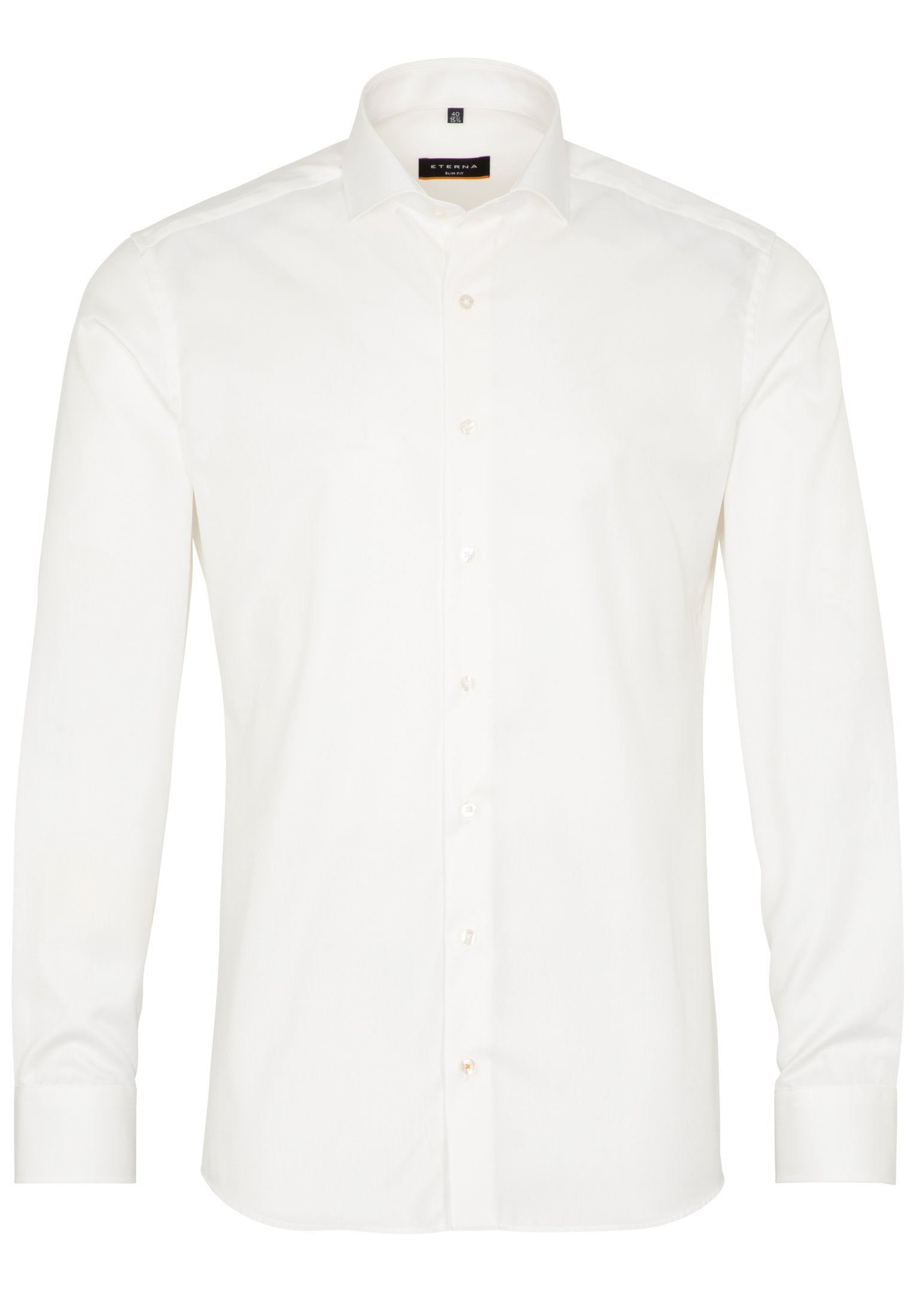 Eterna Langarm Hemd Slim Fit Cover Shirt Twill (Champagner)
