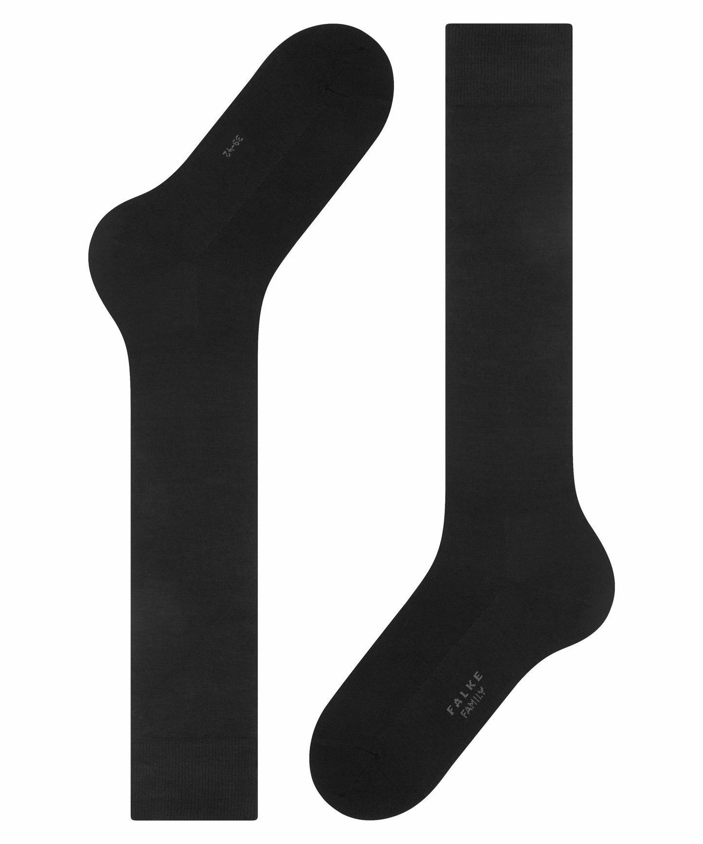 Kniestrümpfe Family (Black)