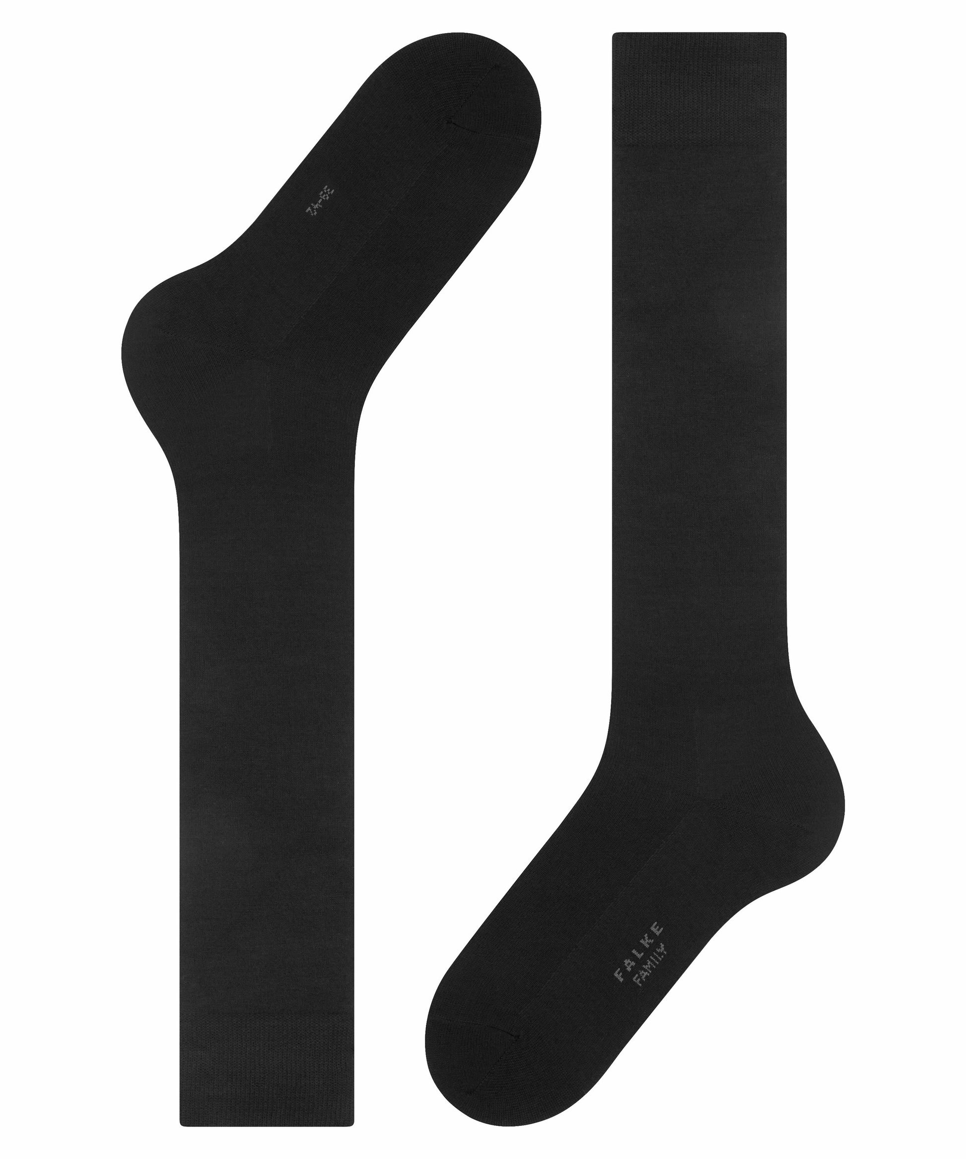 Kniestrümpfe Family (Black)