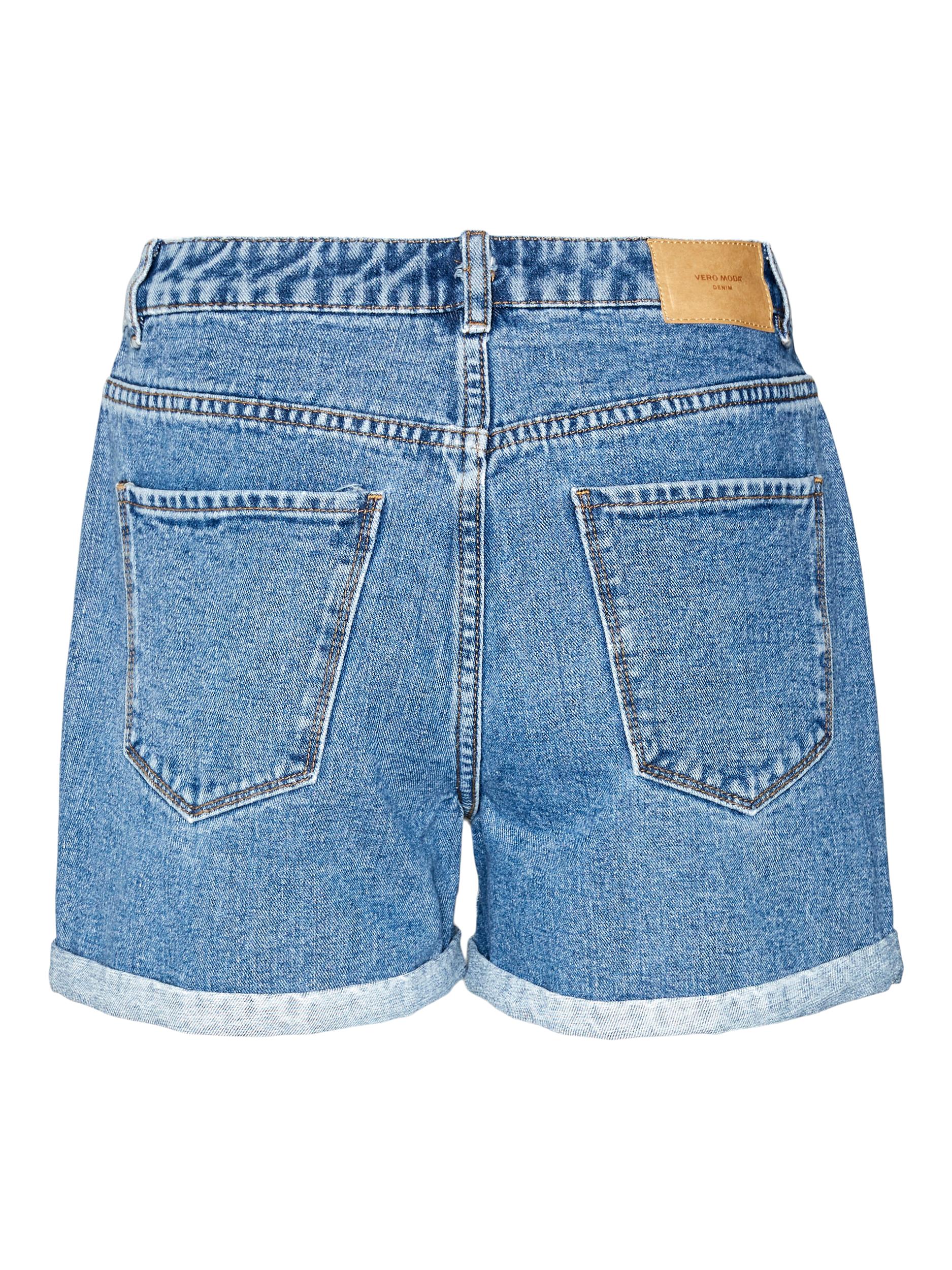 Vmzuri Hr Loose Shorts Mix Noos (Medium Blue D)