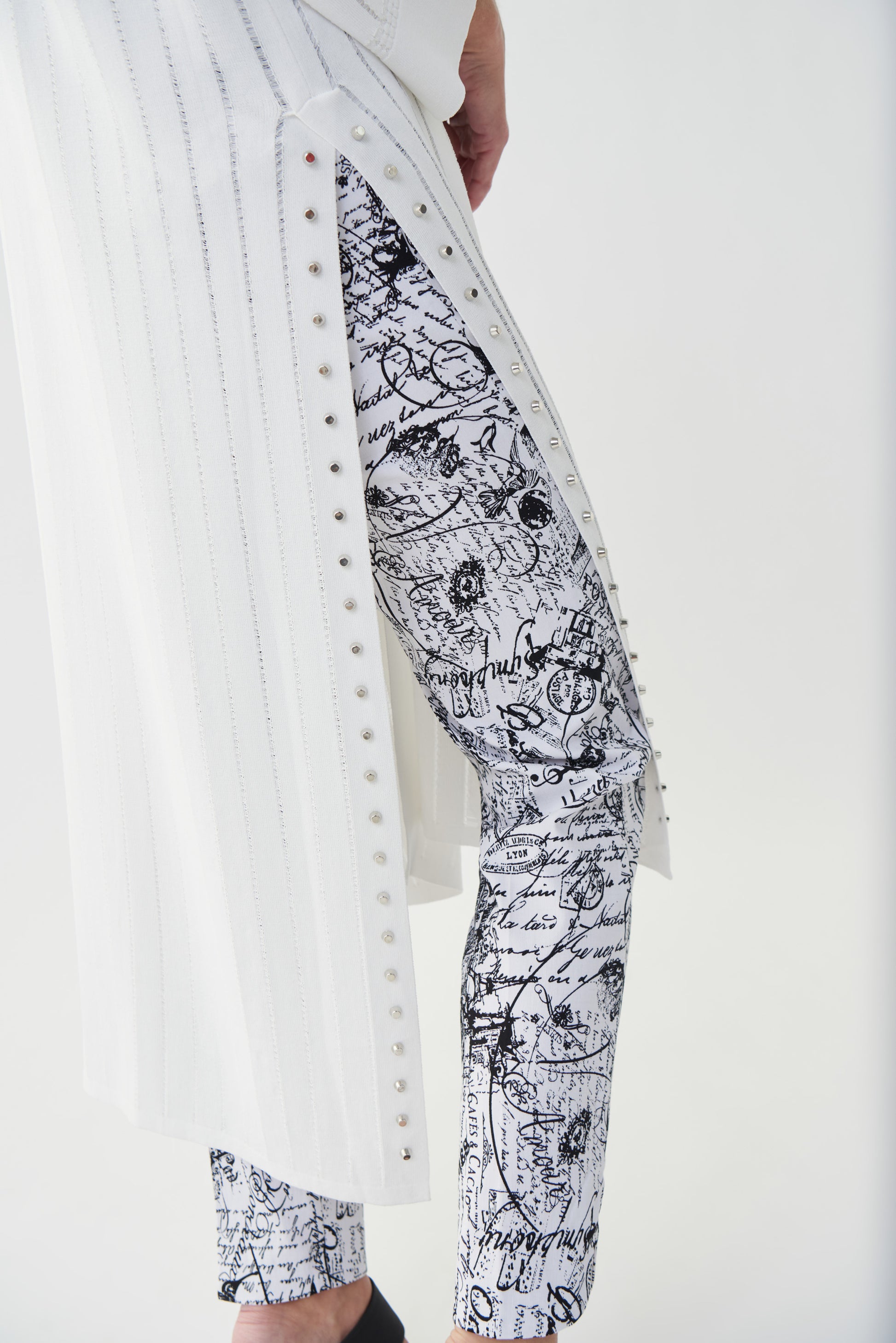 Strick-Cardigan 1/1 Arm (Vanille)