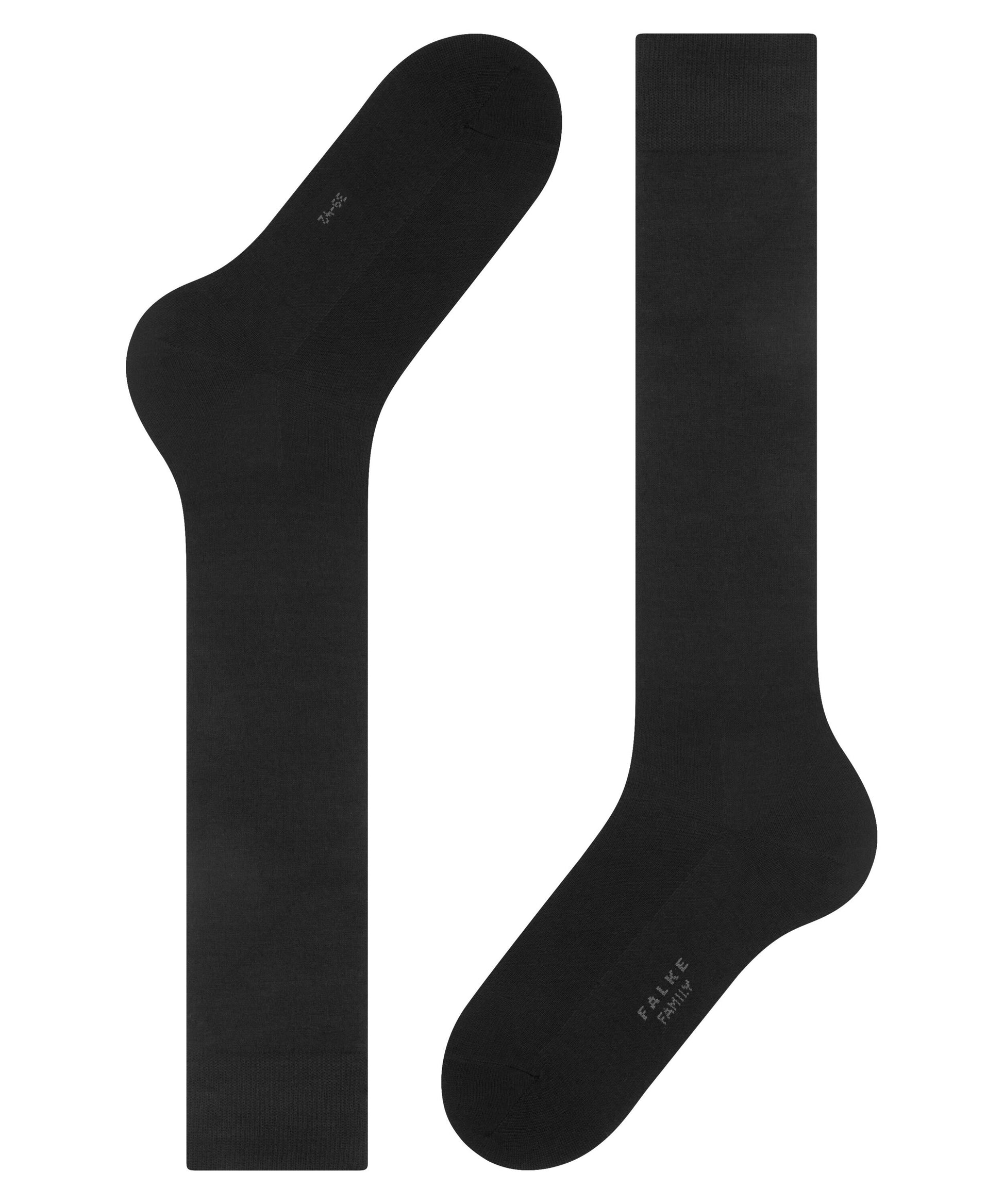 Kniestrümpfe Family (Black)