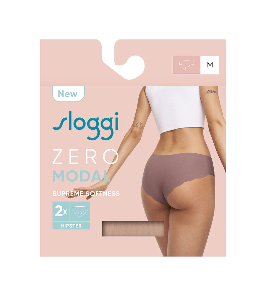 sloggi ZERO Modal 2.0 Hipster 2P (00me Cameo Brown)