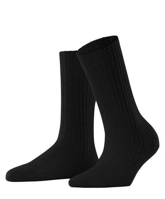 Socken Cosy Wool Boot (Black)