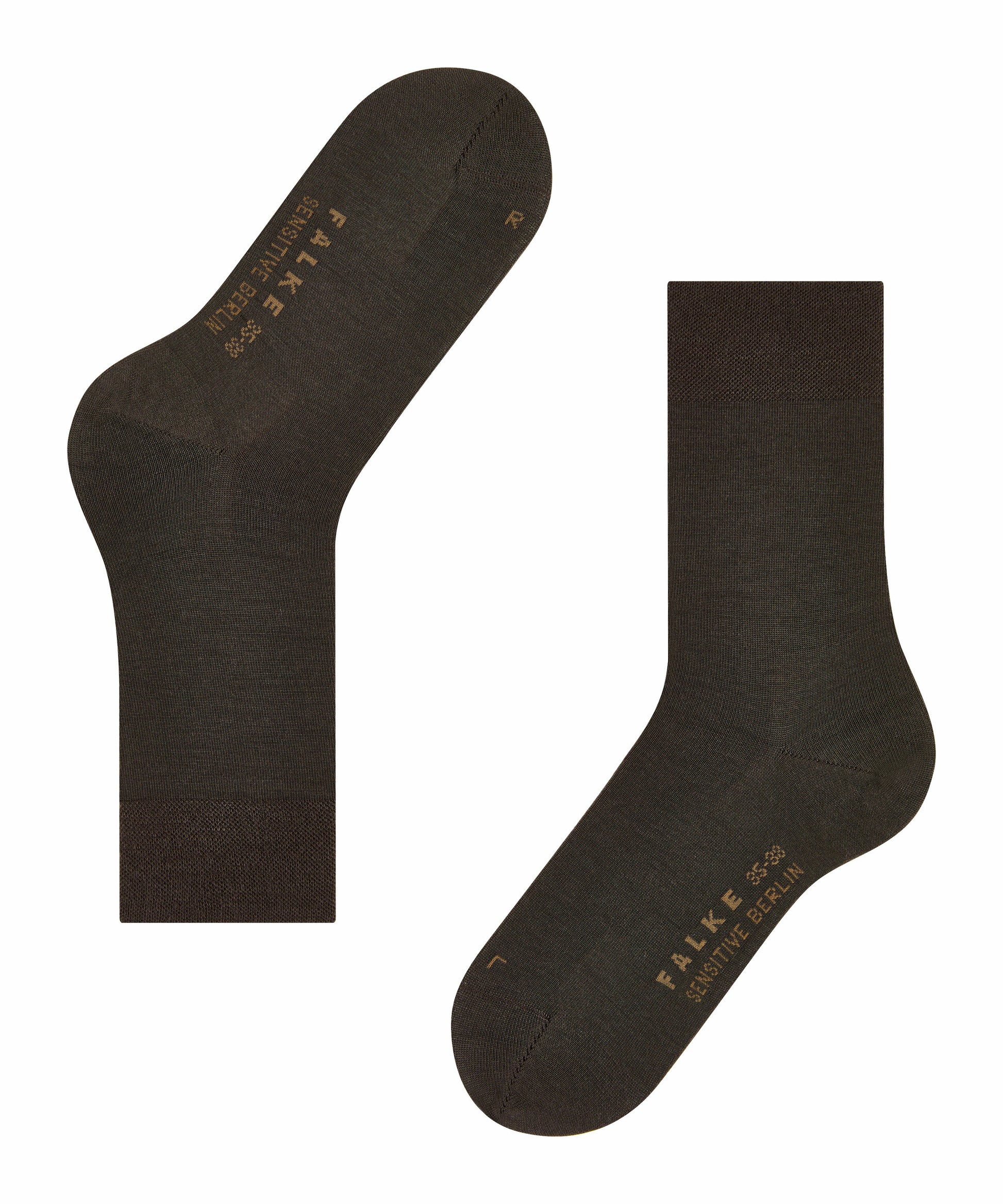 Socken Sensitive Berlin (Dark Brown)