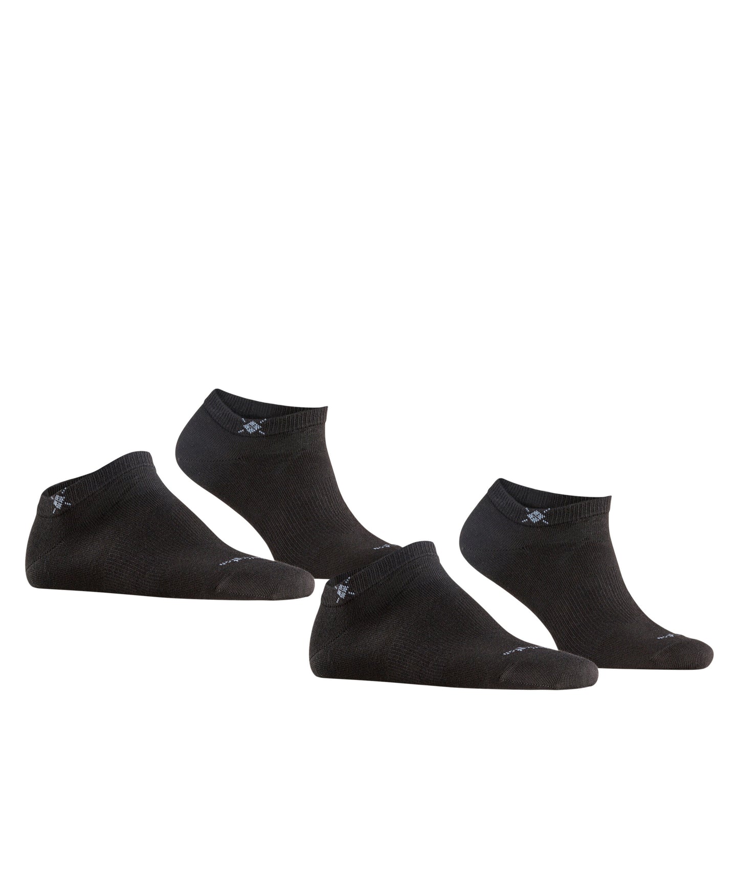 Sneakersocken Everyday 2-Pack (Black)