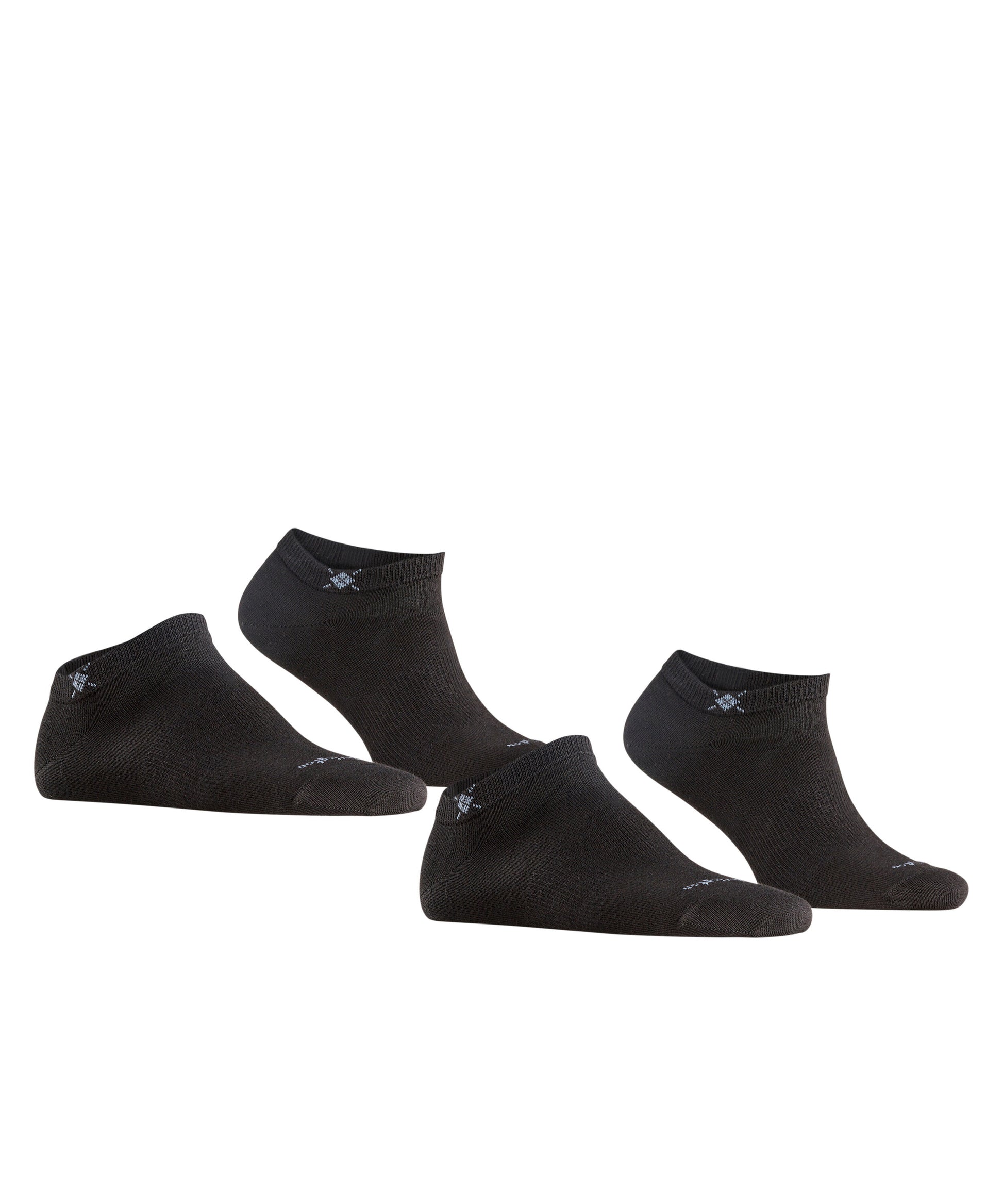 Sneakersocken Everyday 2-Pack (Black)