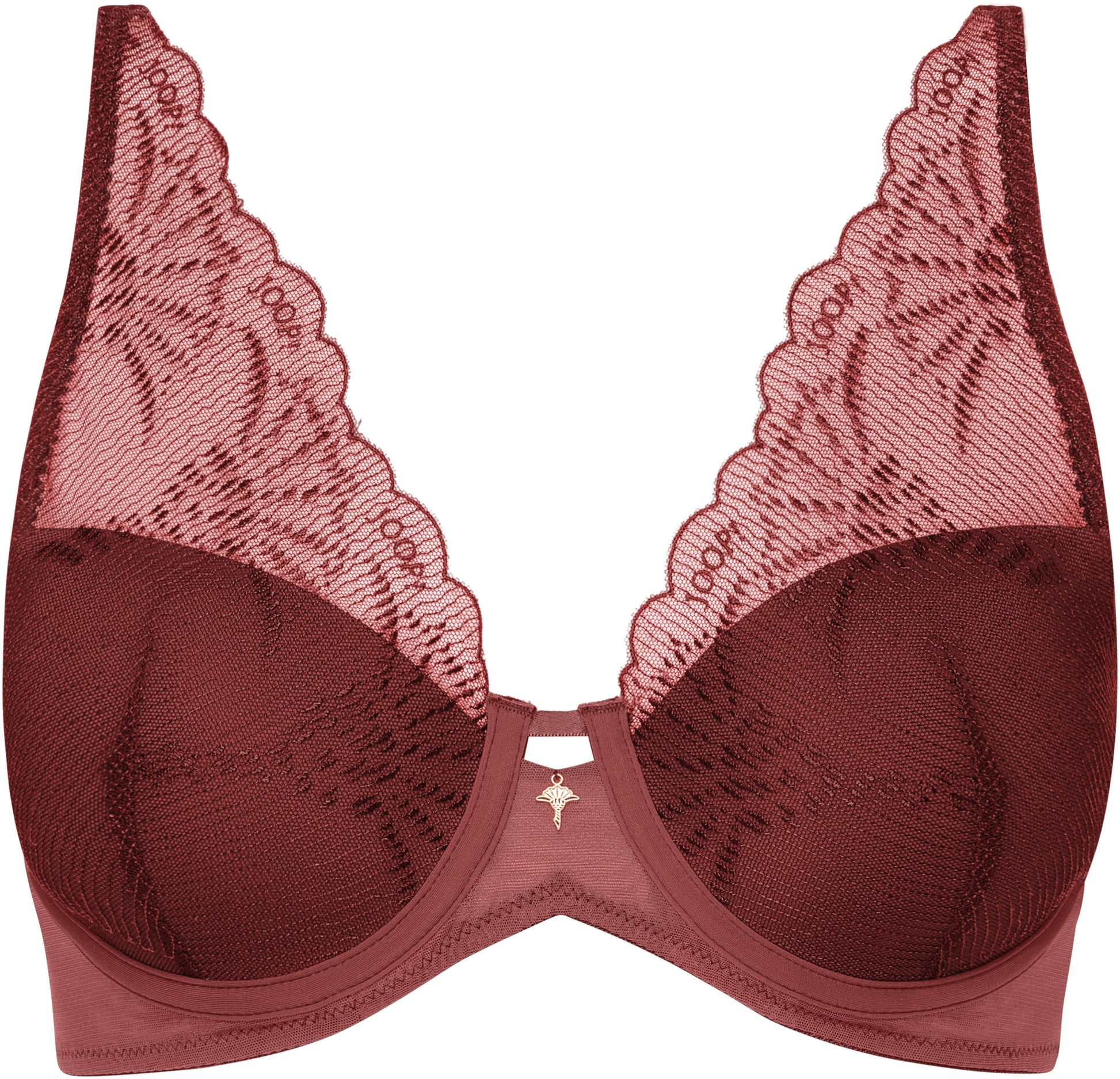 Underwired bra padded (Chic Red)