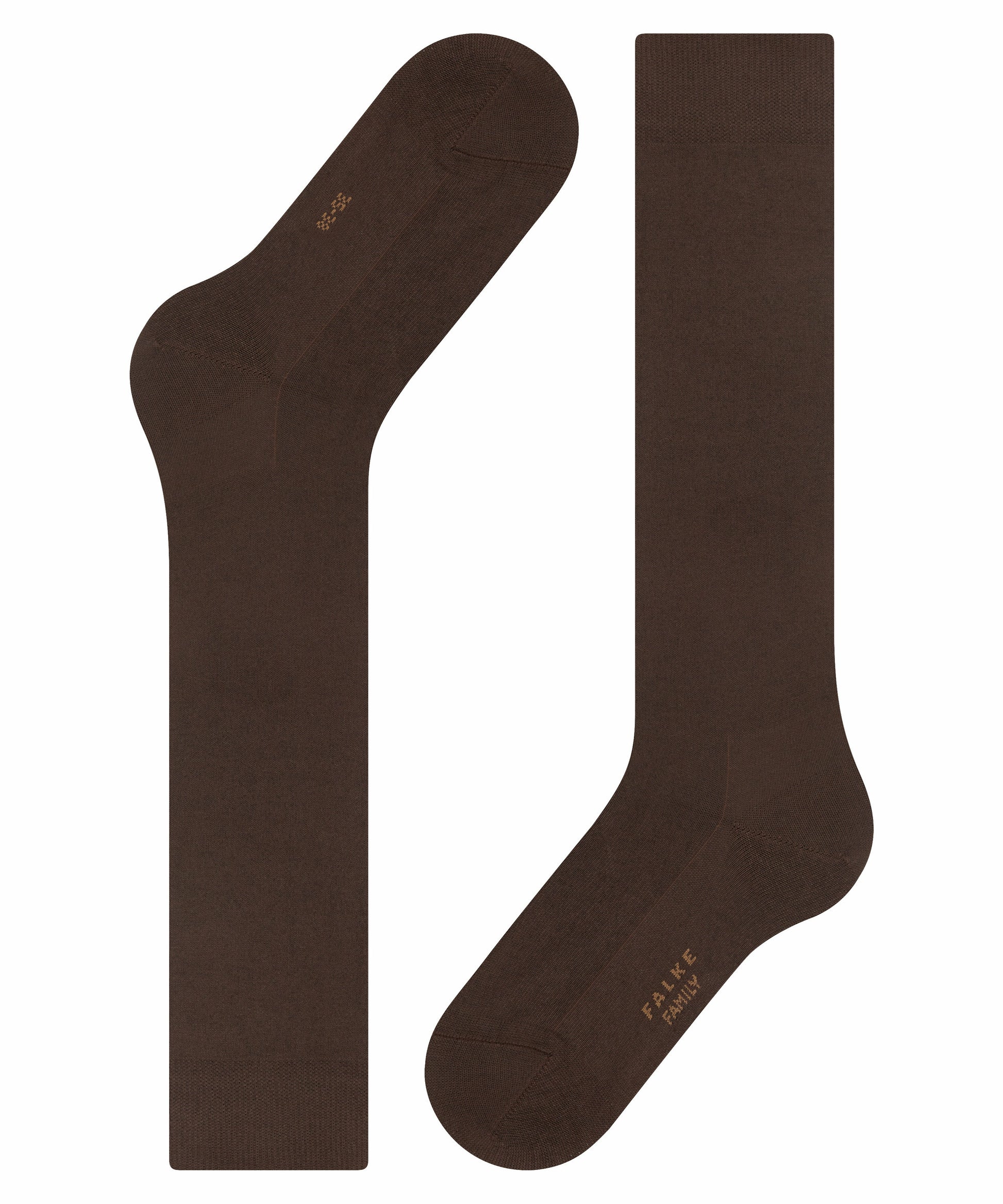 Kniestrümpfe Family (Dark Brown)
