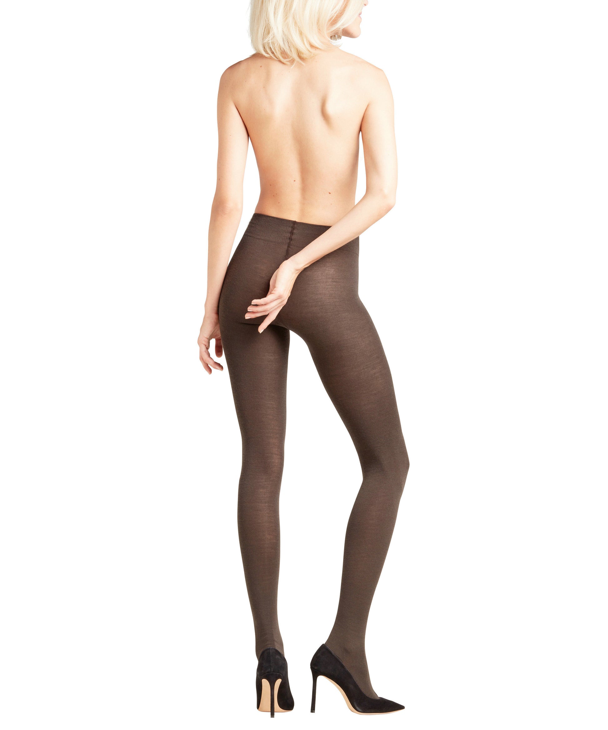Strumpfhose Softmerino (Dark Brown)