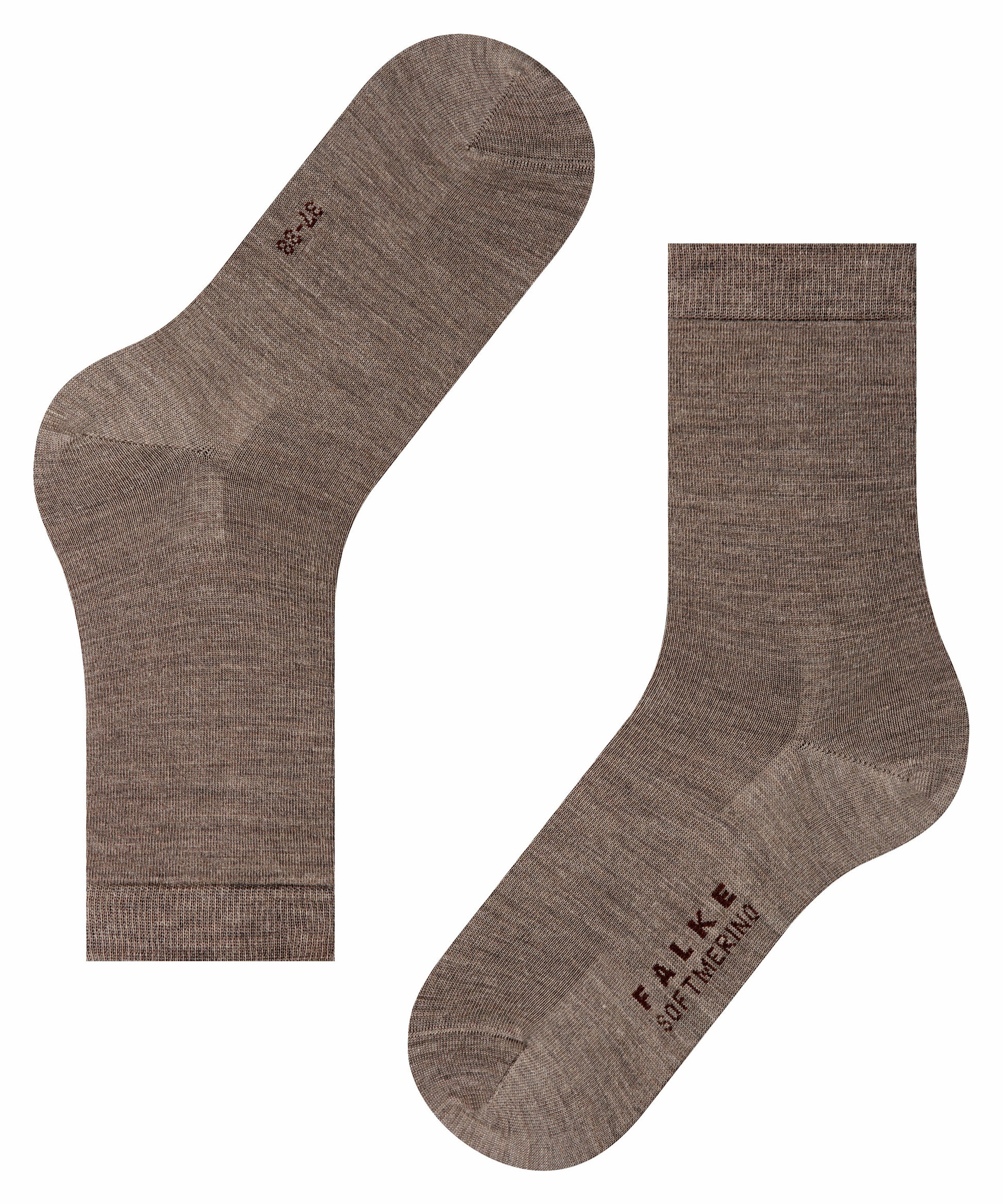 Socken Softmerino (Pebble)