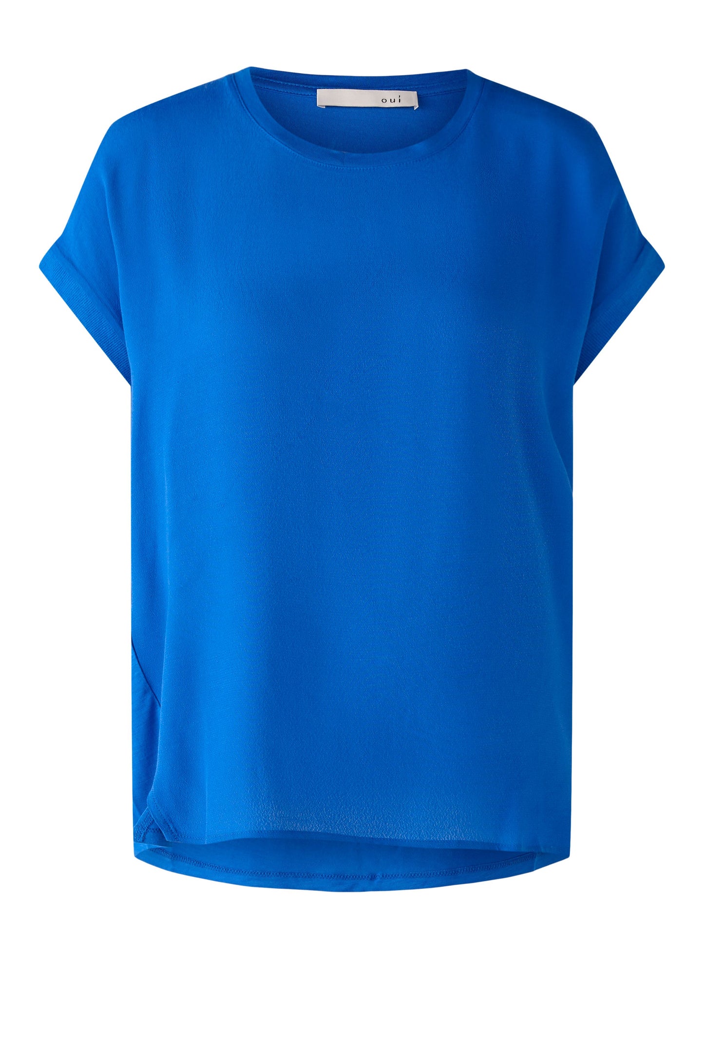 Blusenshirt 100% Viskosepatch (Blue Lolite)