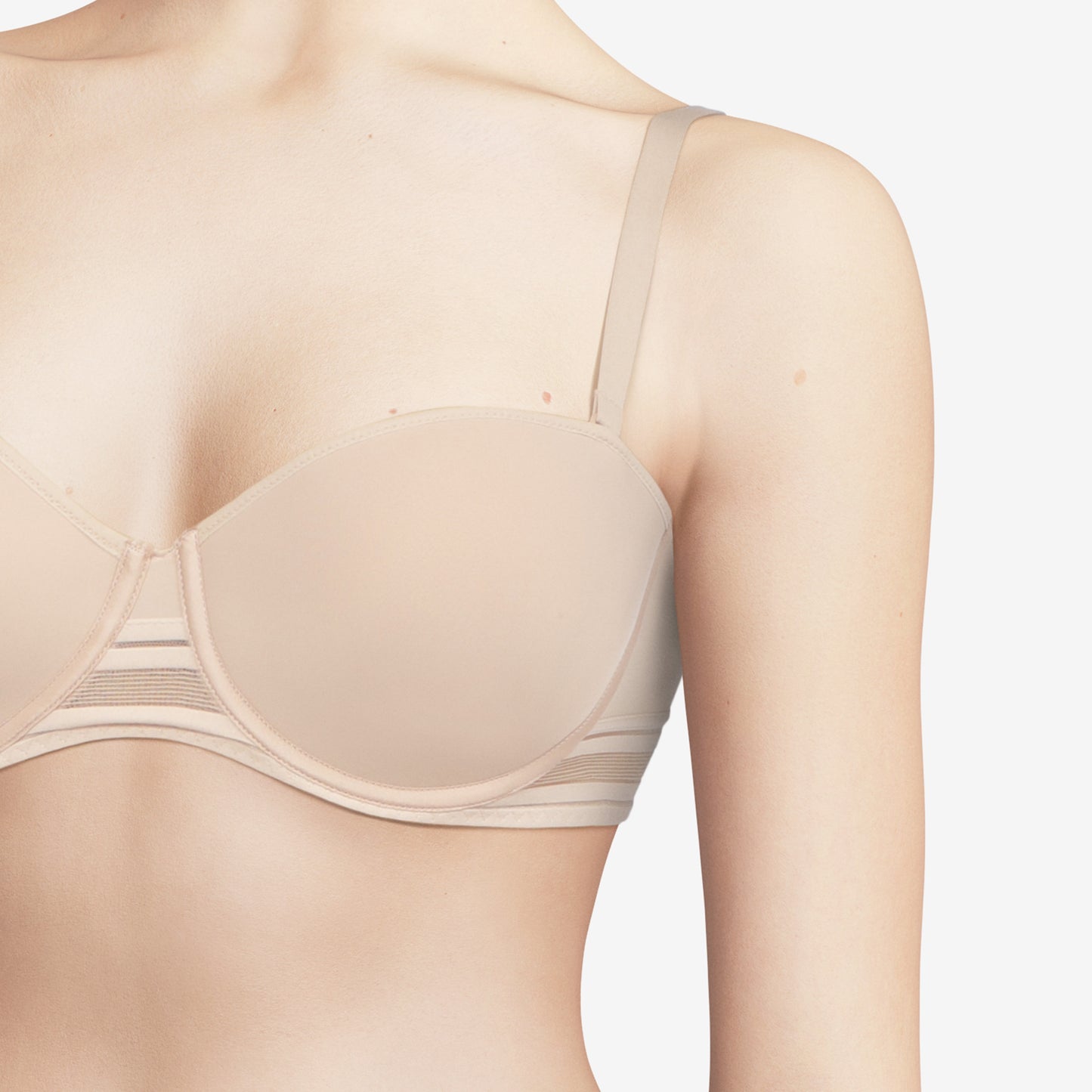 RHYTHM Bandeau T-Shirt-BH (Dune)
