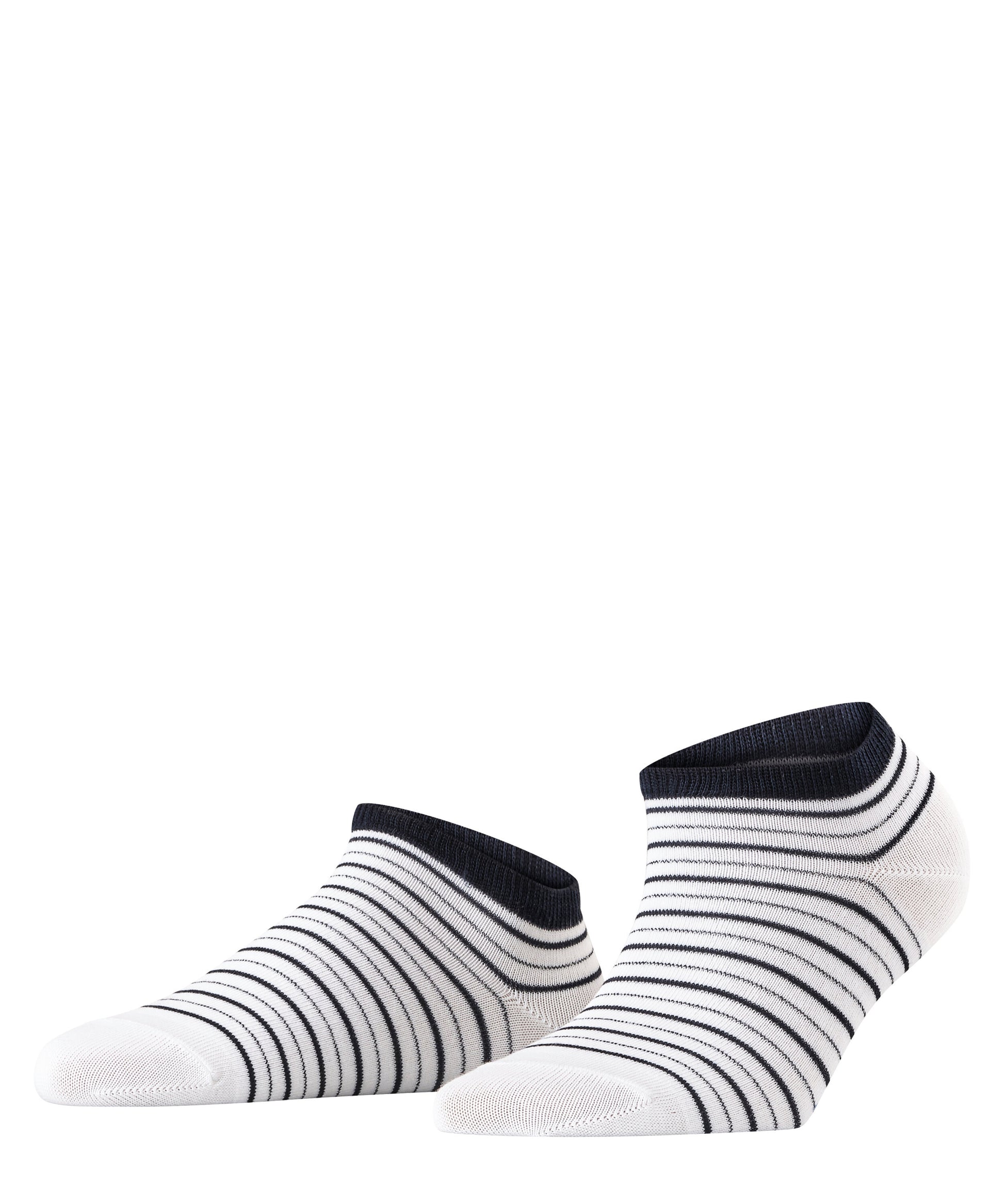 Sneakersocken Stripe Shimmer (White)