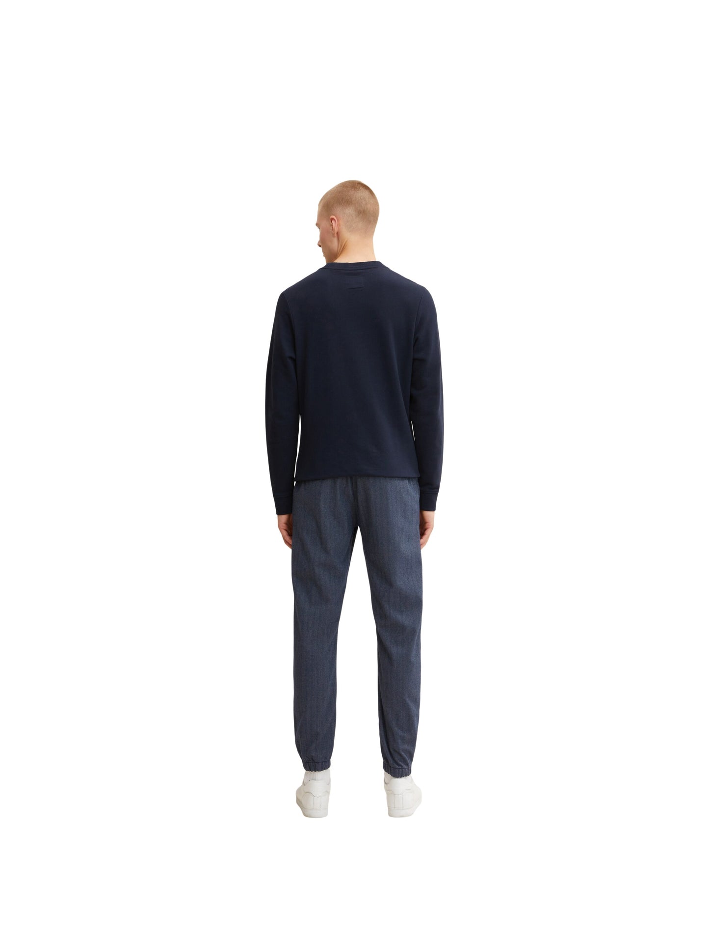 stretch comfort jogger pants (Navy Melange H)