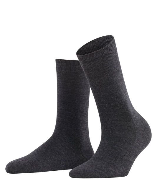 Socken Softmerino (Anthra.mel)