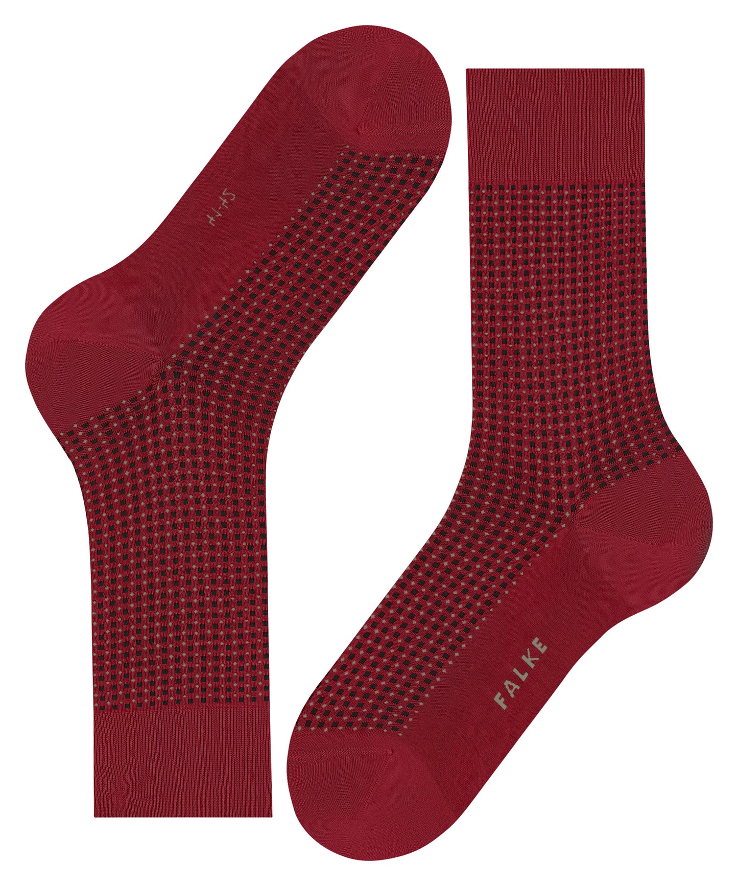 Socken Uptown Tie (Scarlet)