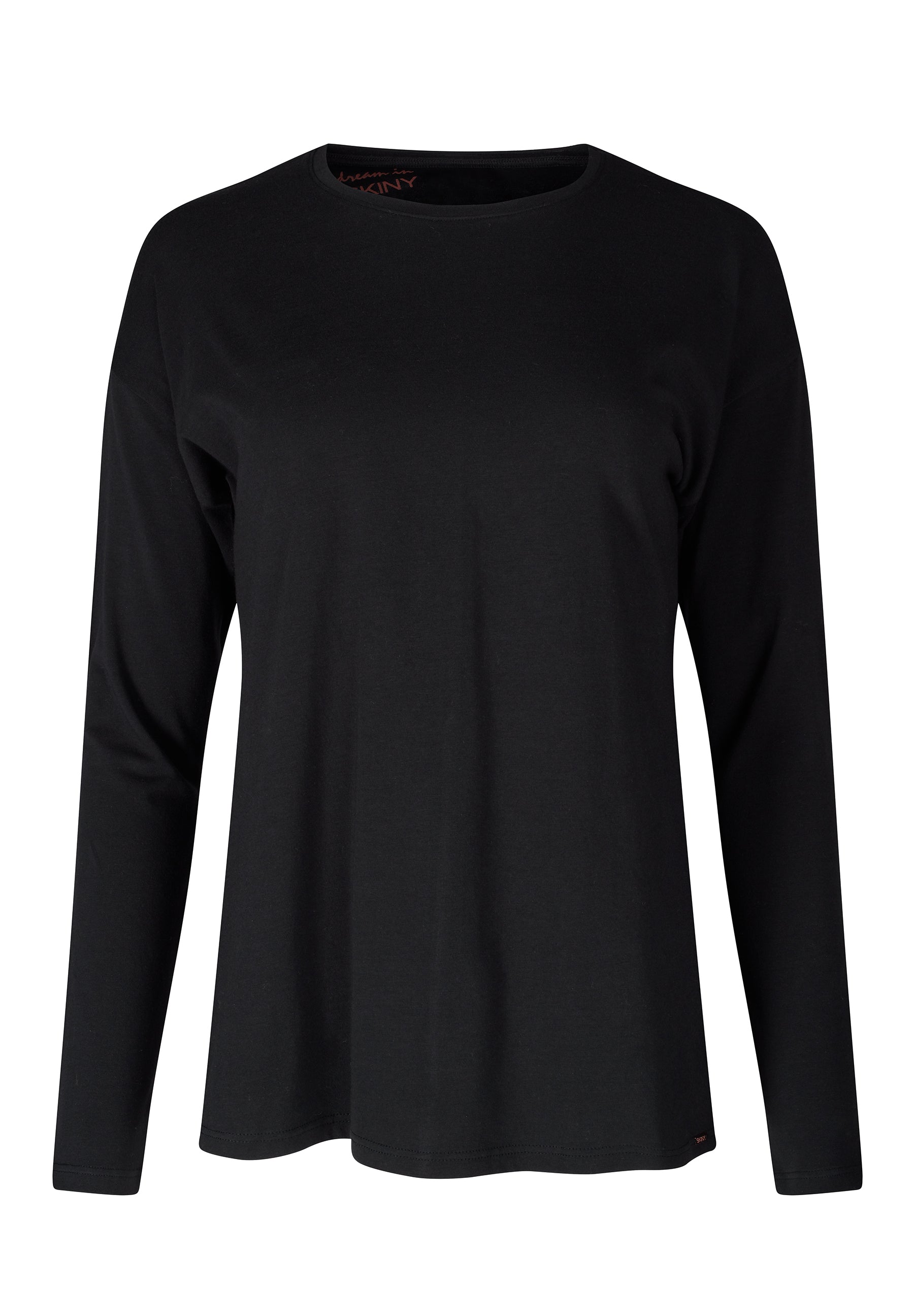 Skiny Damen Shirt langarm Night In Mix & Match (Black)