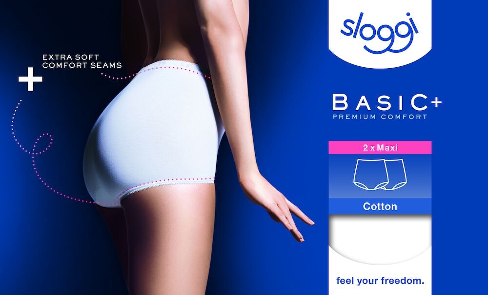 sloggi Basic+ Maxi 2P (White)