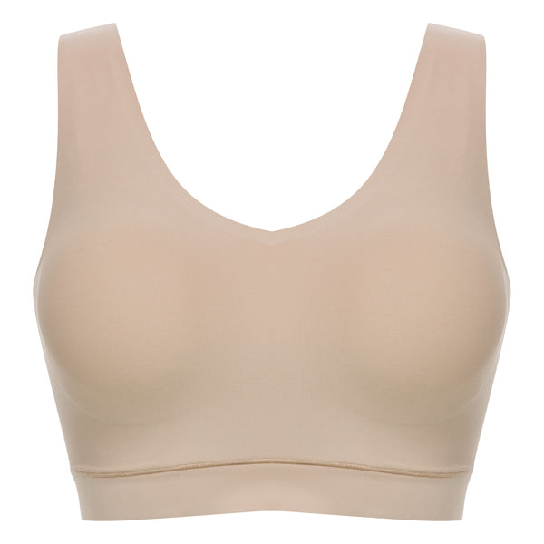 Softstretch Bustiers Bustier mit Soft Cups, V-Ausschnitt (01n Beige Dore)