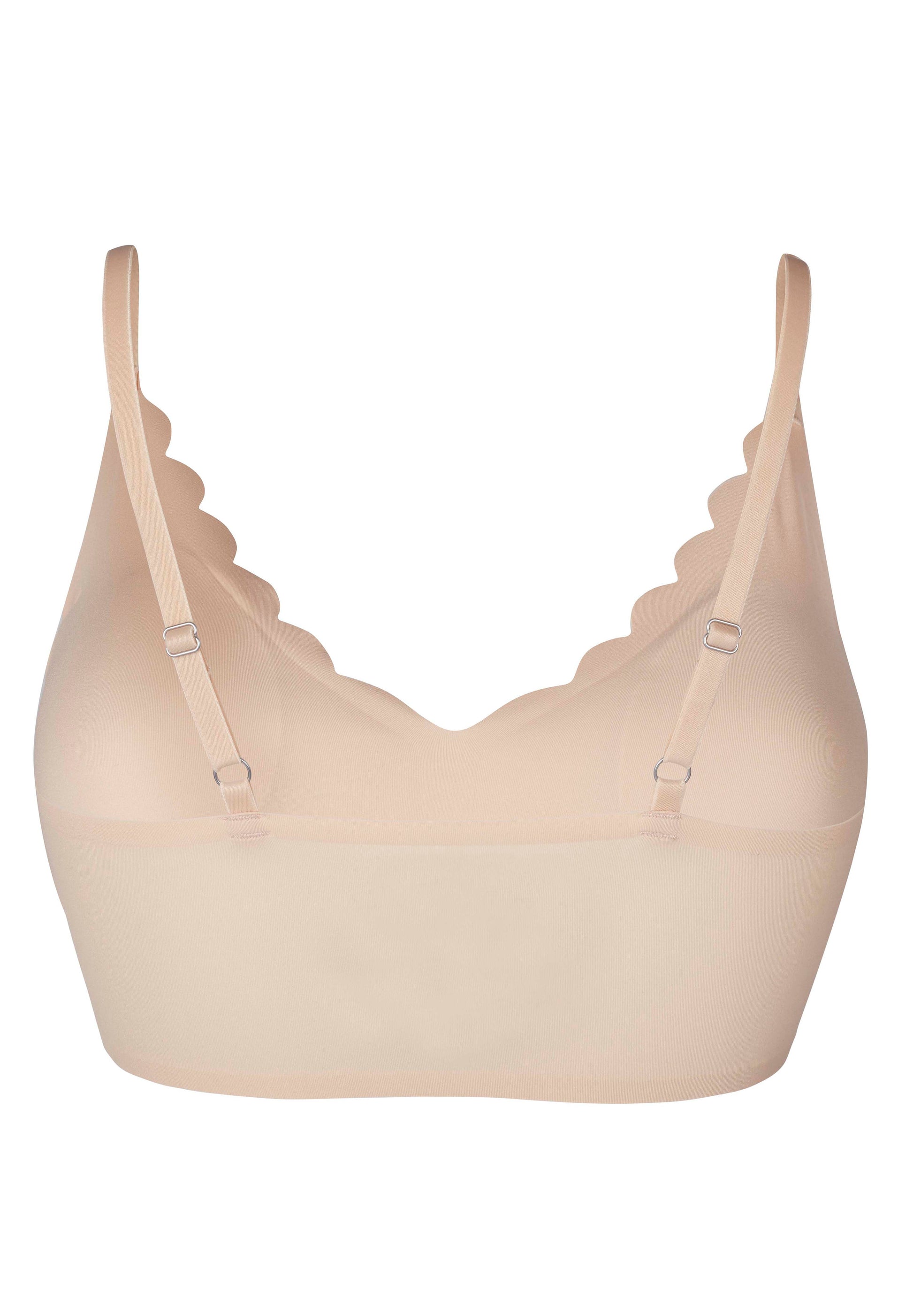 Skiny Damen Bustier herausnehmbare Pads Micro Lovers (Beige)