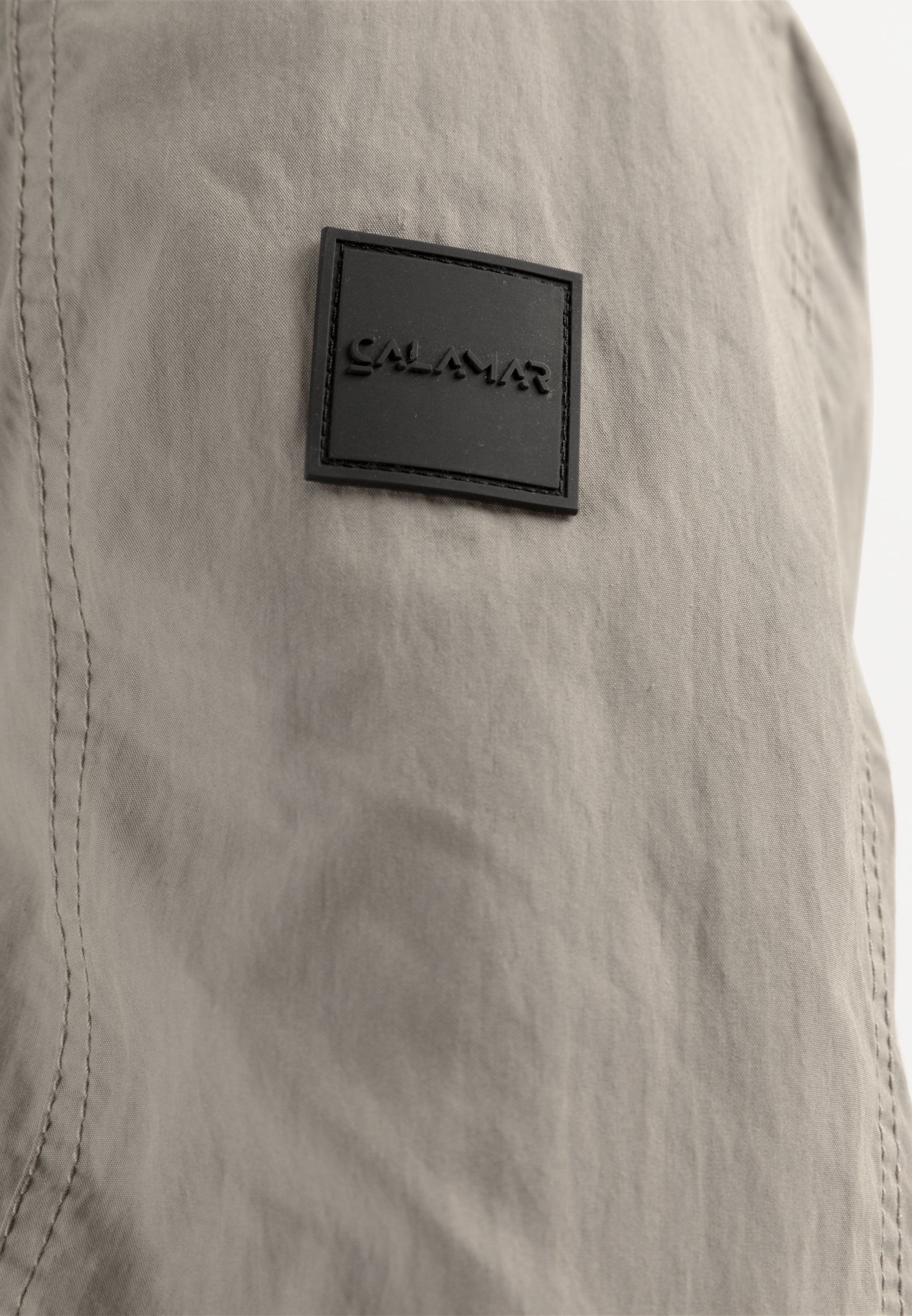 Calamar Fieldjacket Aus Baumwolle (Steingrau)