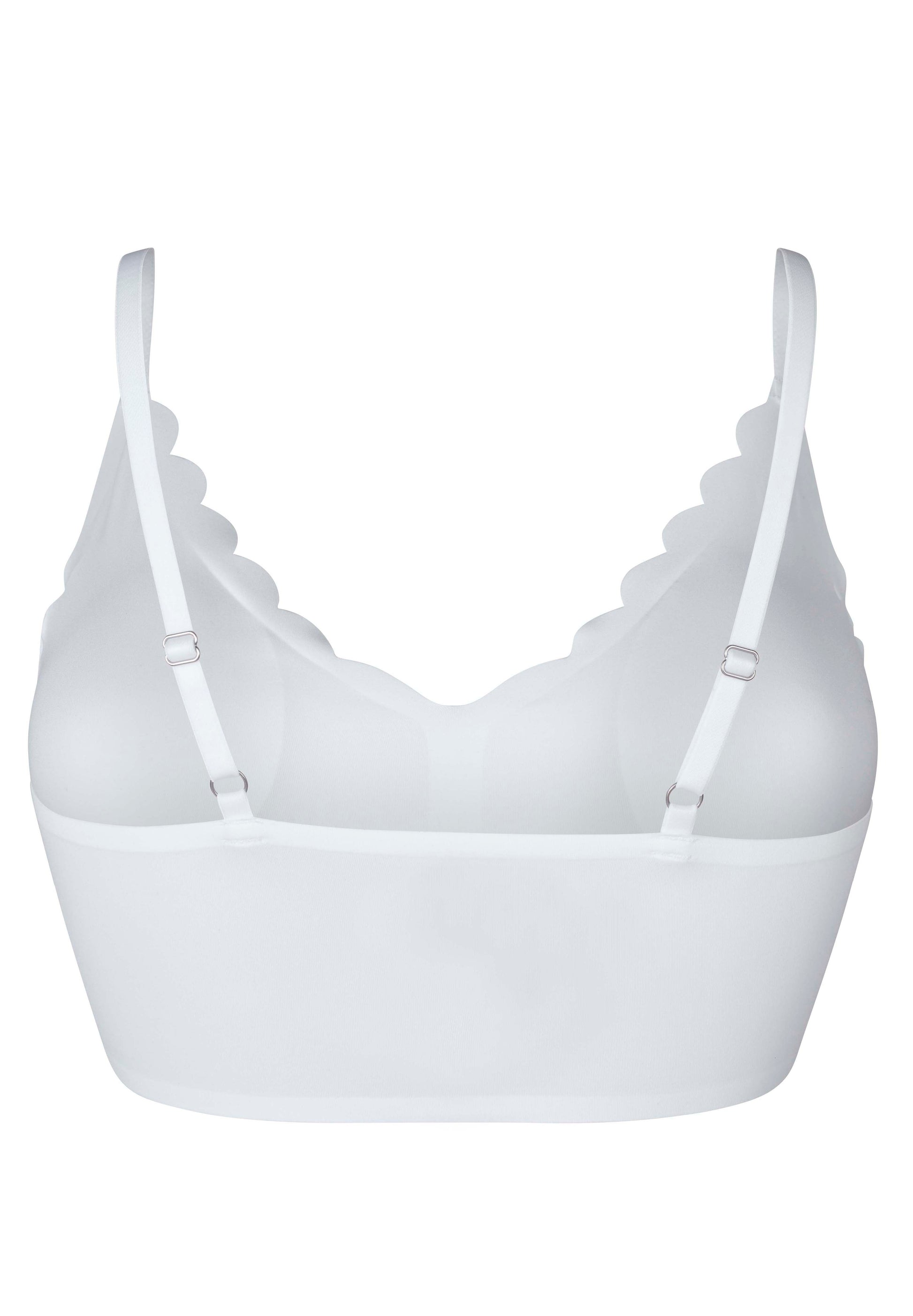 Skiny Damen Bustier herausnehmbare Pads Micro Lovers (White)