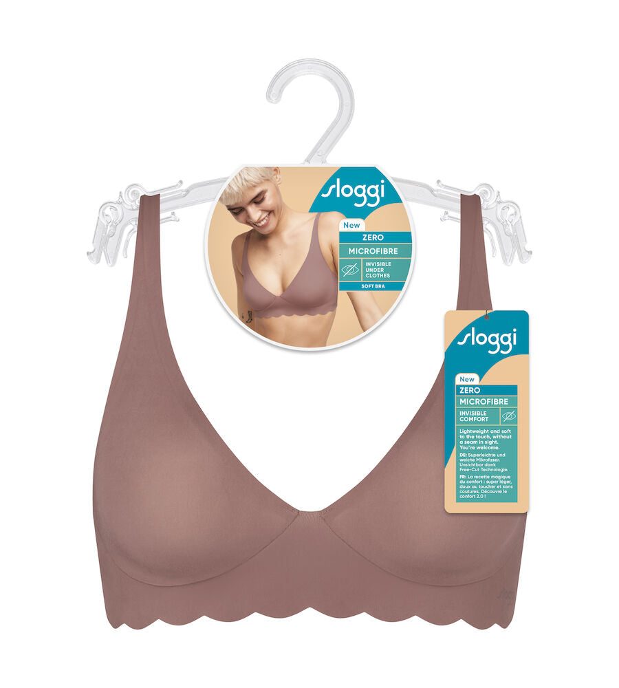 sloggi ZERO Microfibre 2.0 Soft bra (Cacao)
