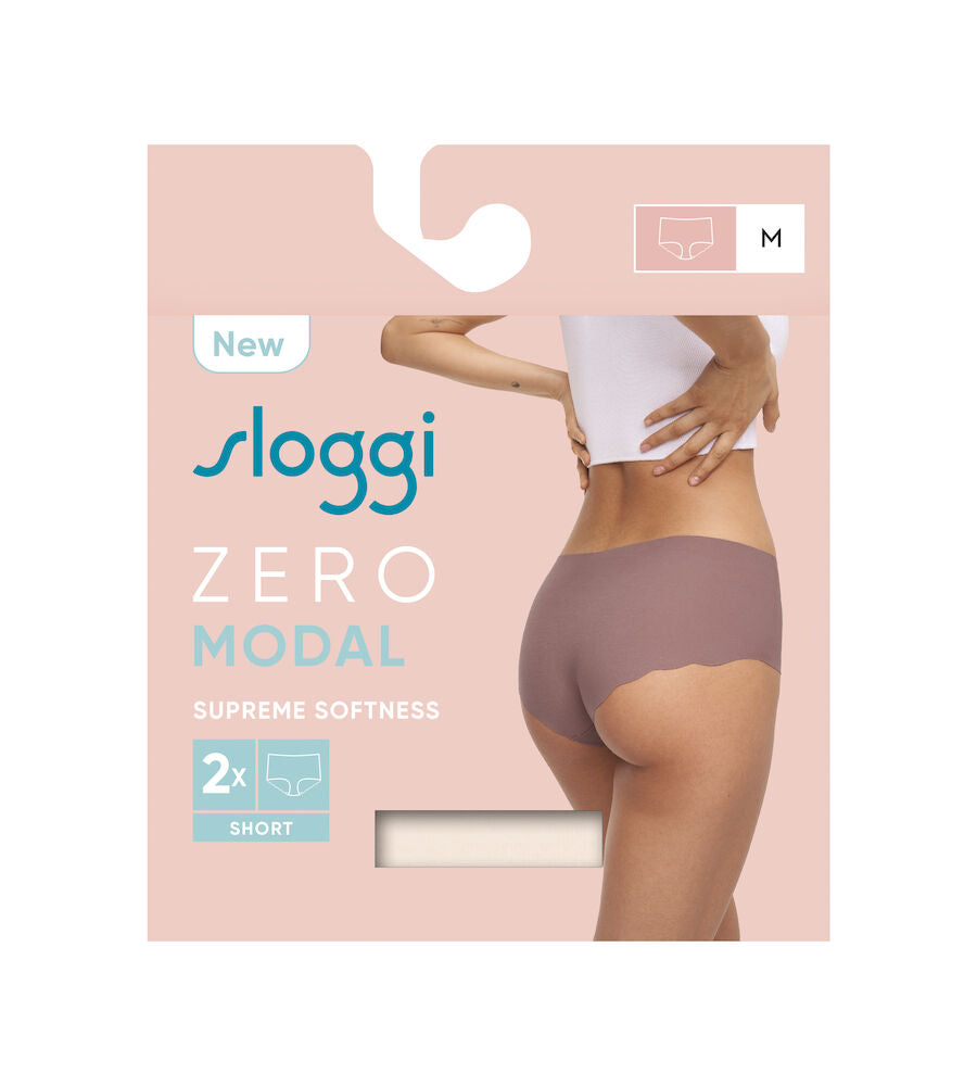 sloggi ZERO Modal 2.0 Short 2P (Angora)